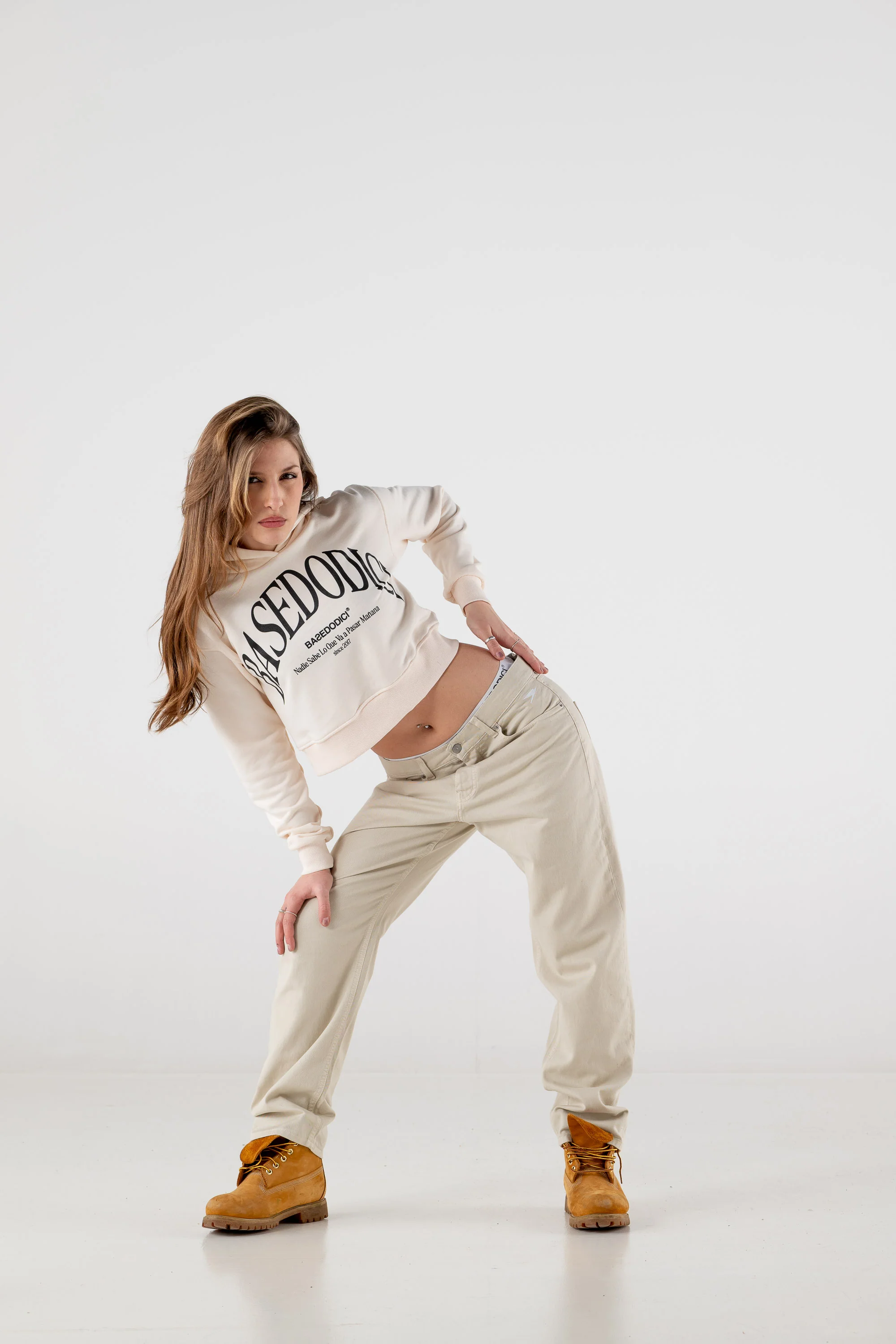 Denim Pants “RESORT” Cream - Image 10