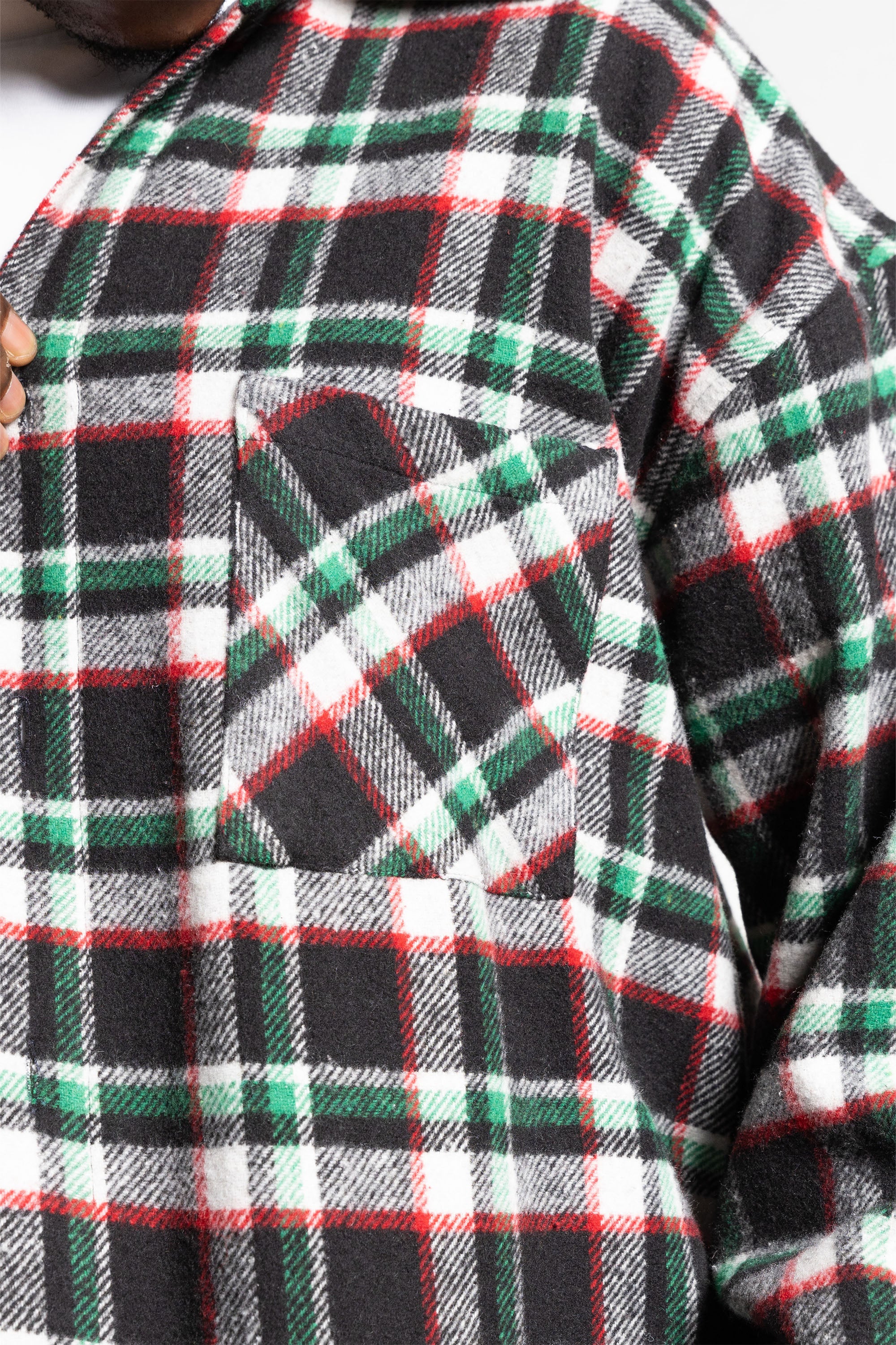Flanella Shirt "RUDEBOY LDN" Shoulder Logo - Image 12