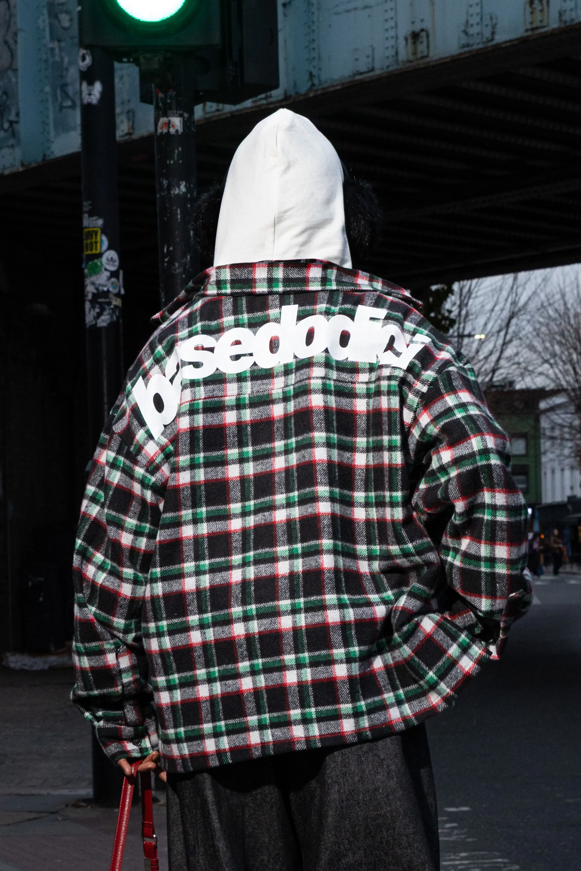 Flanella Shirt "RUDEBOY LDN" Shoulder Logo - Image 3