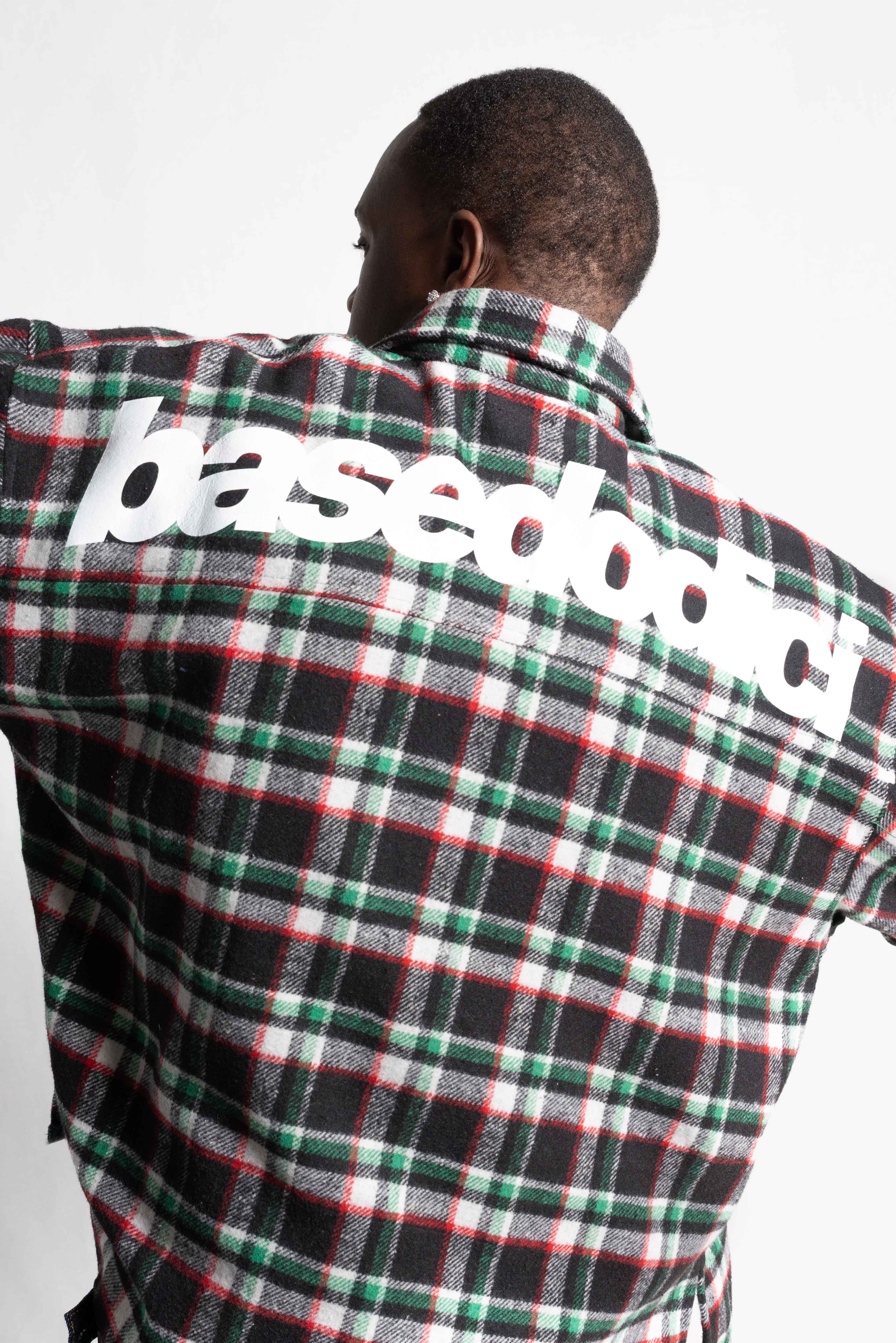 Flanella Shirt "RUDEBOY LDN" Shoulder Logo - Image 6