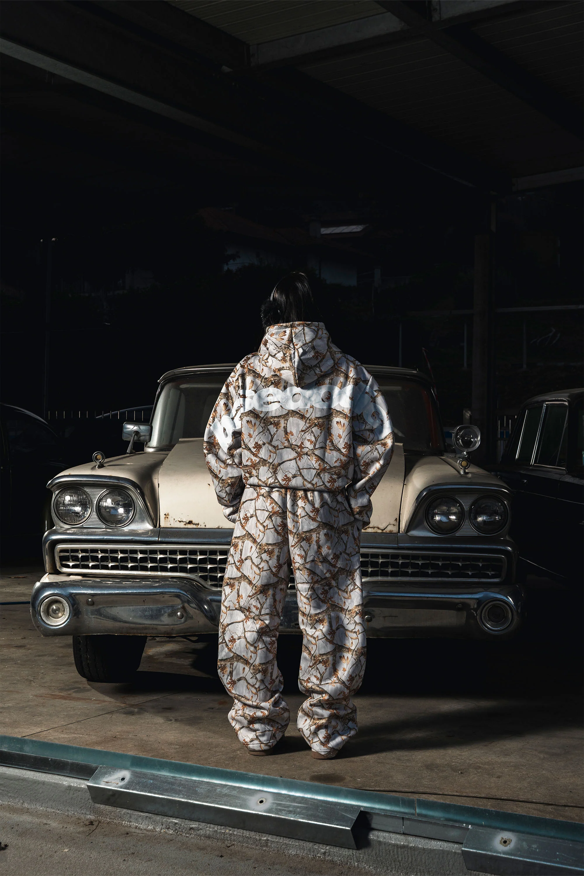 Fleece Pants "DETROIT" Forest Grey - Image 10
