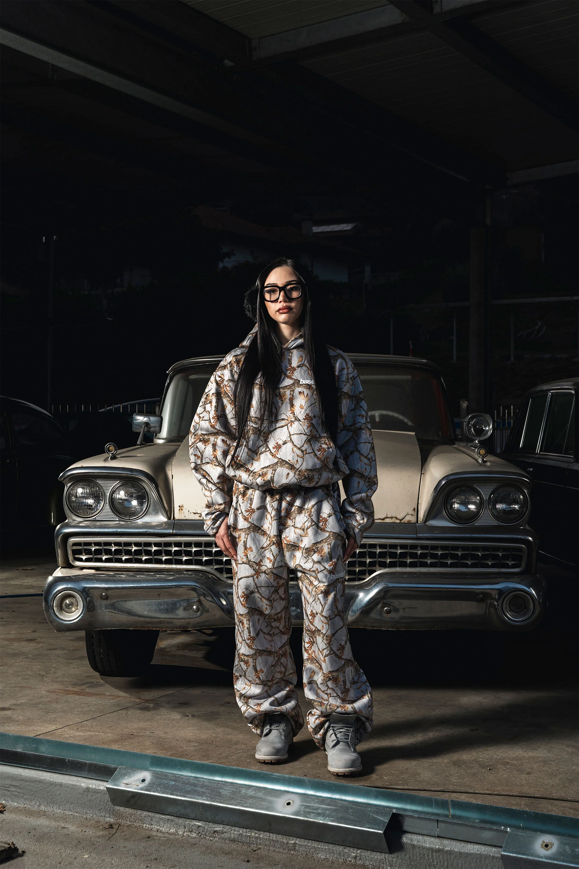 Fleece Pants "DETROIT" Forest Grey - Image 11