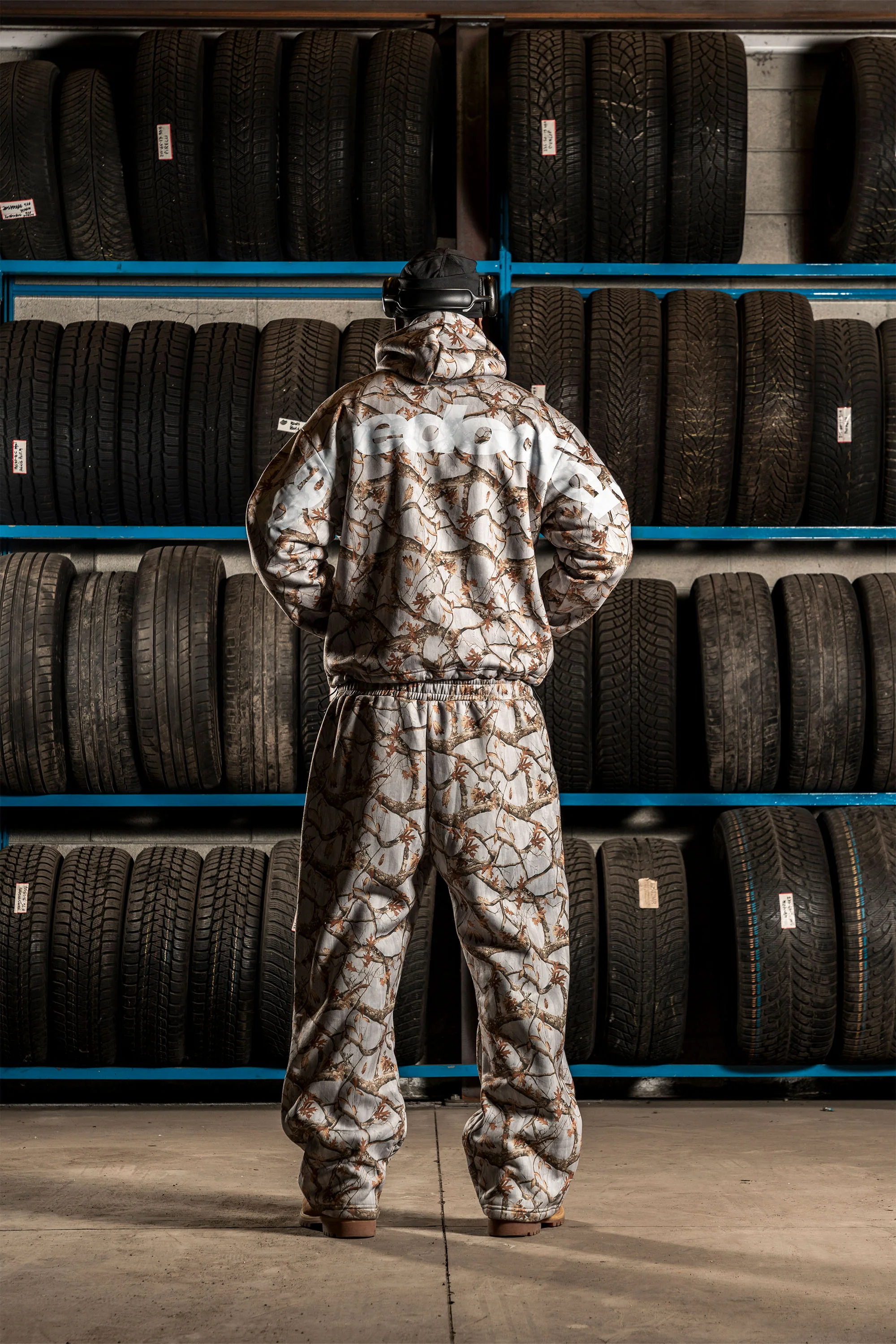 Fleece Pants "DETROIT" Forest Grey - Image 14