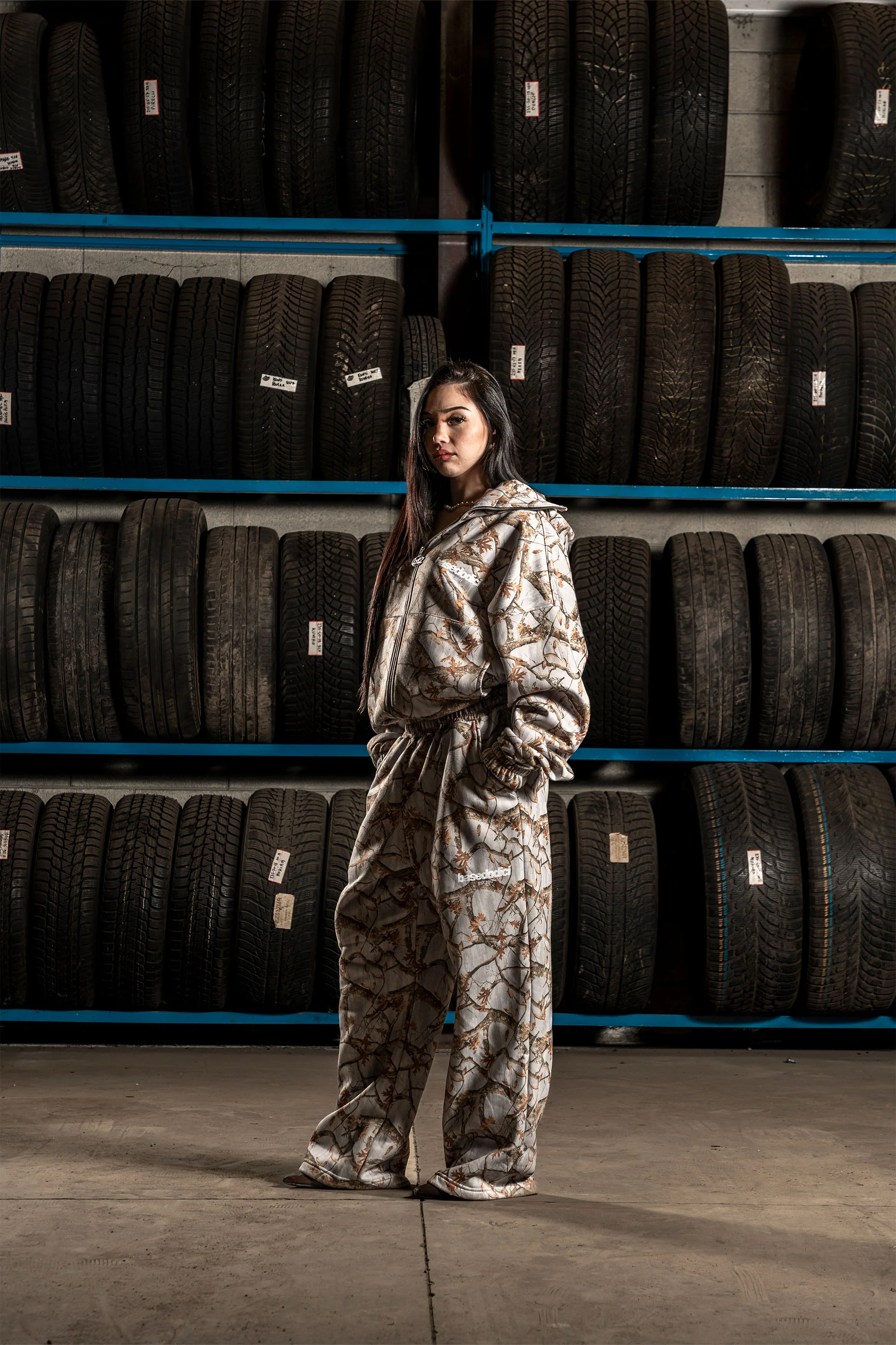 Fleece Pants "DETROIT" Forest Grey - Image 15