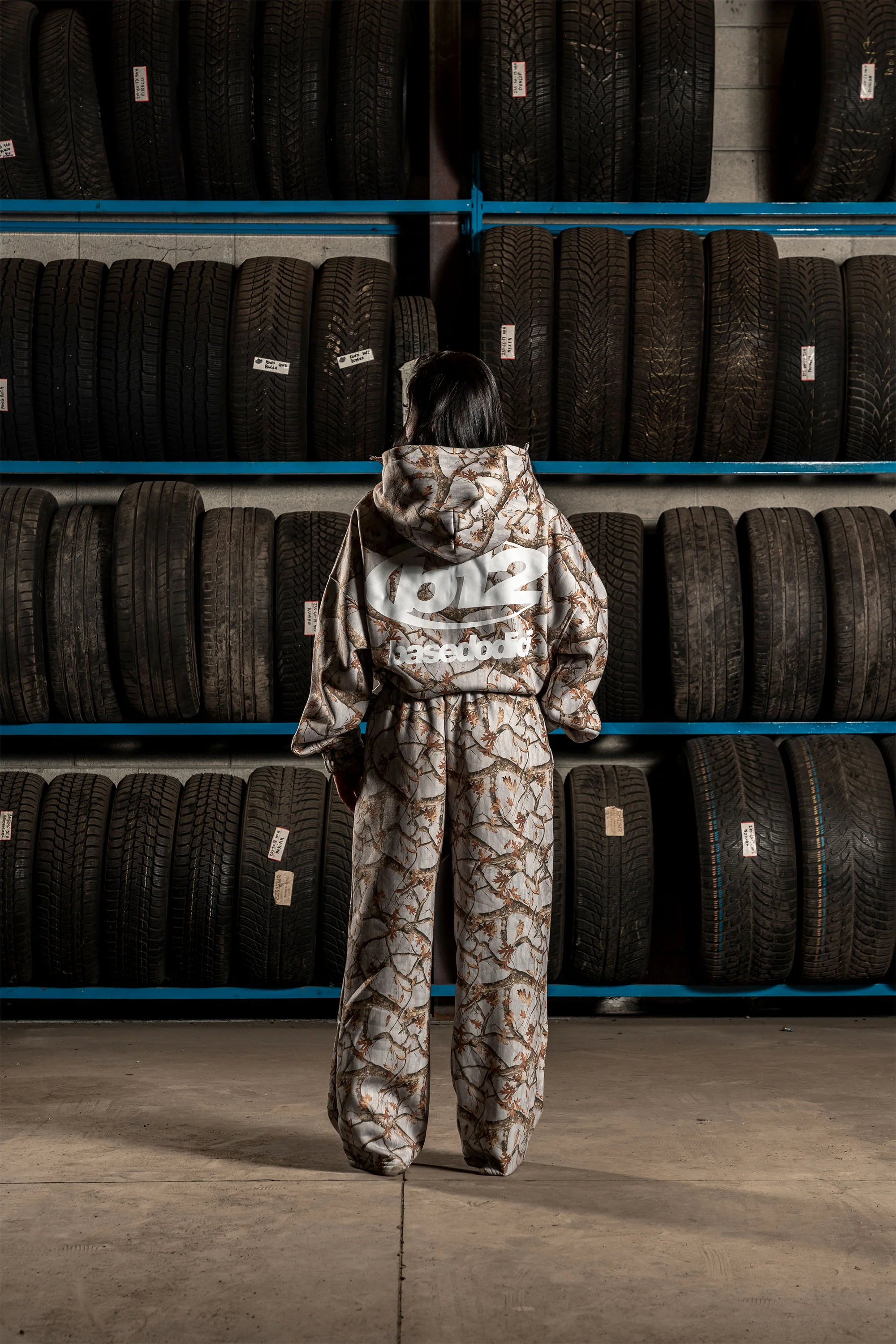 Fleece Pants "DETROIT" Forest Grey - Image 17