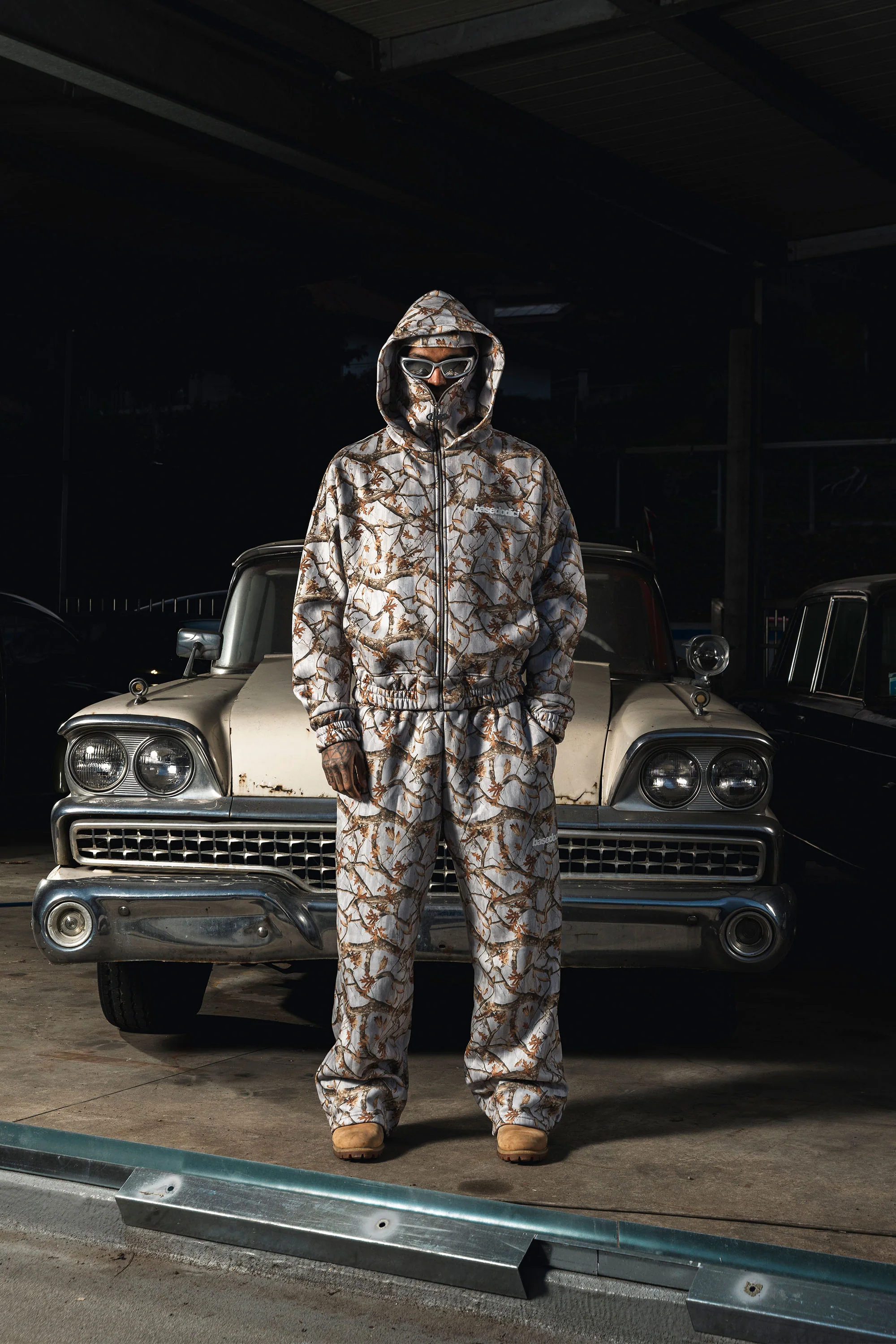 Fleece Pants "DETROIT" Forest Grey - Image 5