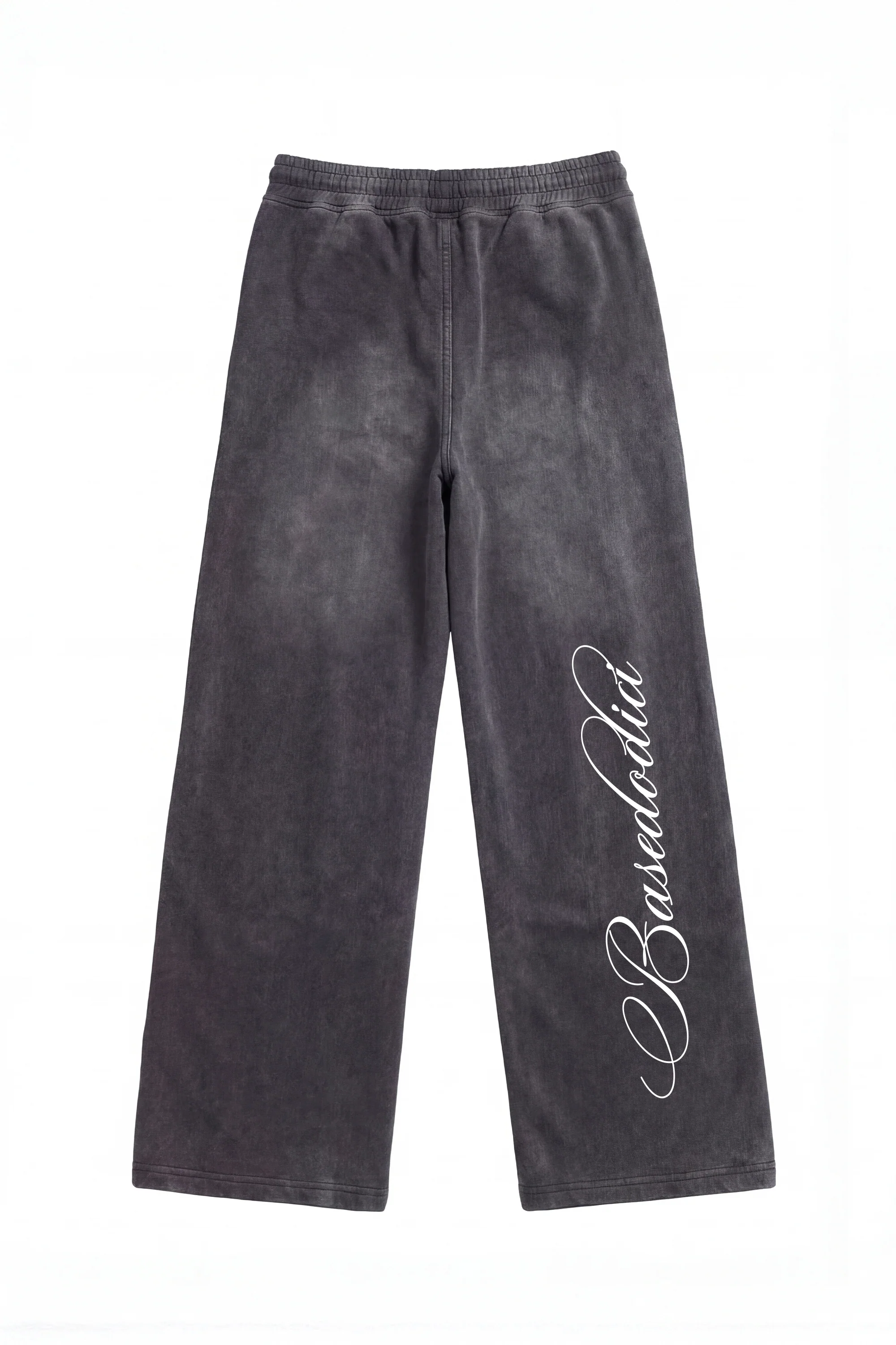Fleece Pants "FOR DREAMERS" Dark Grey - Image 4
