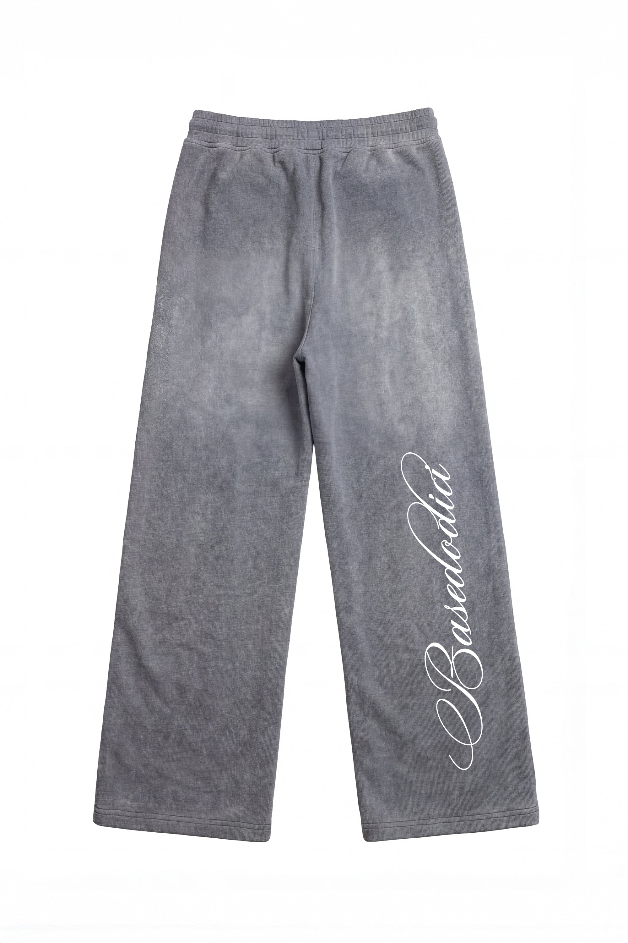 Fleece Pants "FOR DREAMERS" Light Grey - Image 4