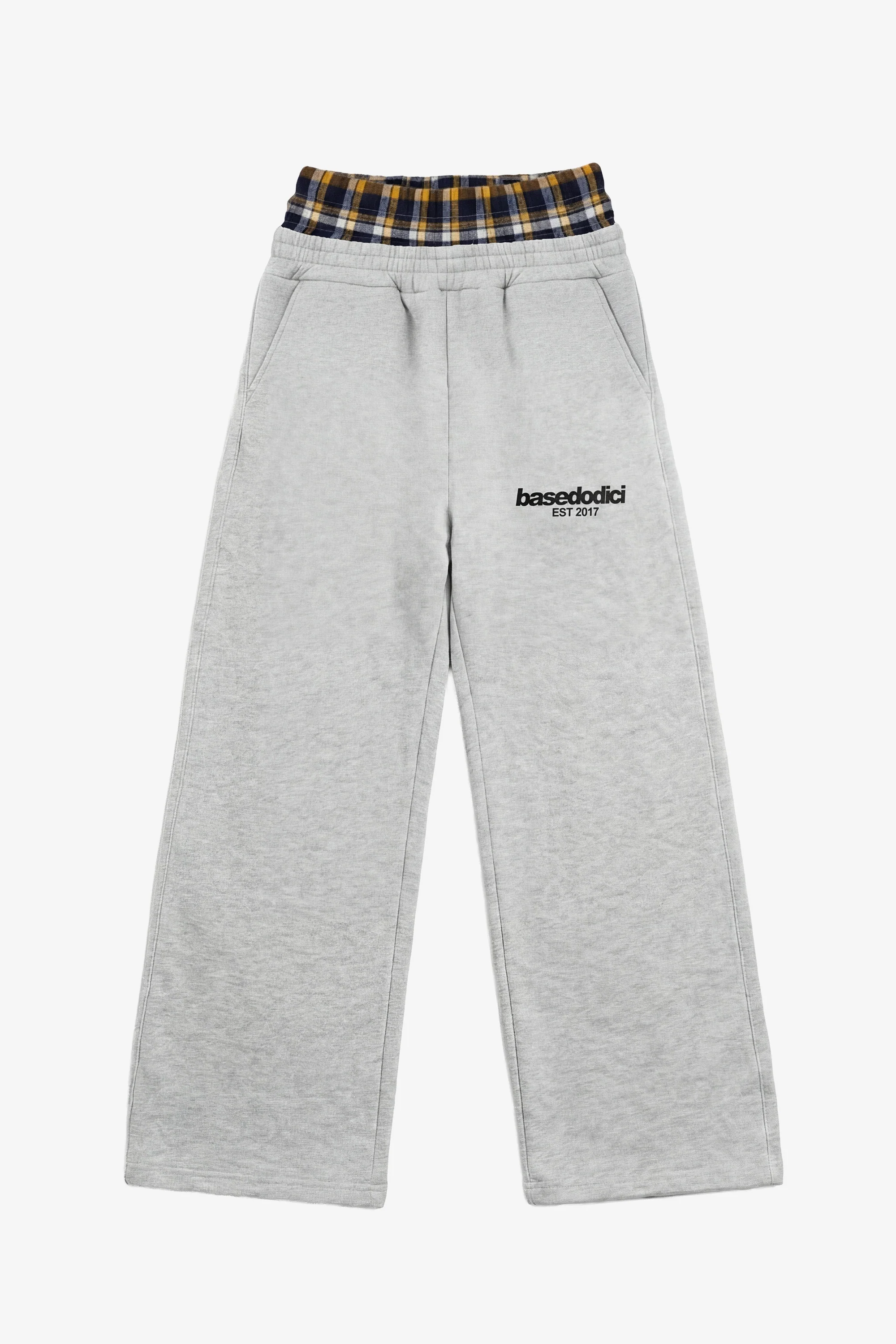 Fleece Pants "RUDEBOY LDN" DoubleLayer AshGrey - Image 2