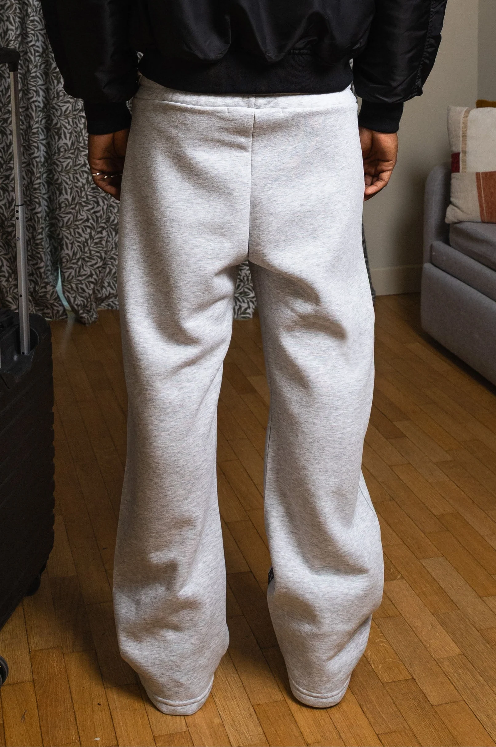 Fleece Pants "WORLD TOUR" Scarface AshGrey - Image 3