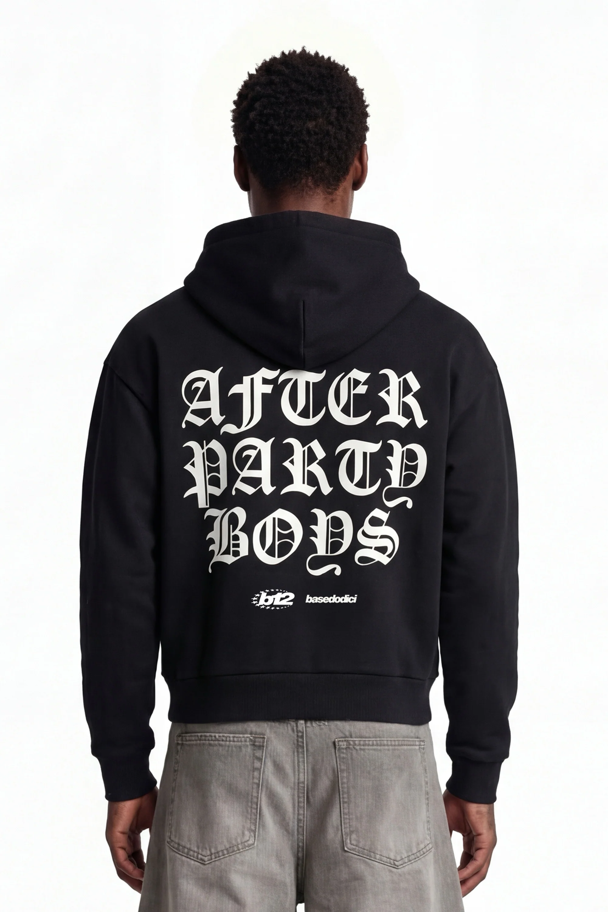 Full Zip "FOR DREAMERS" AfterParty Black - Image 2