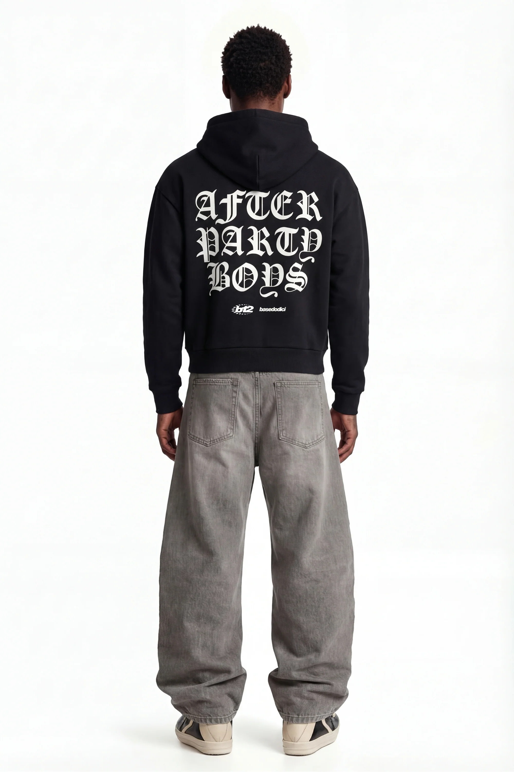 Full Zip "FOR DREAMERS" AfterParty Black - Image 5