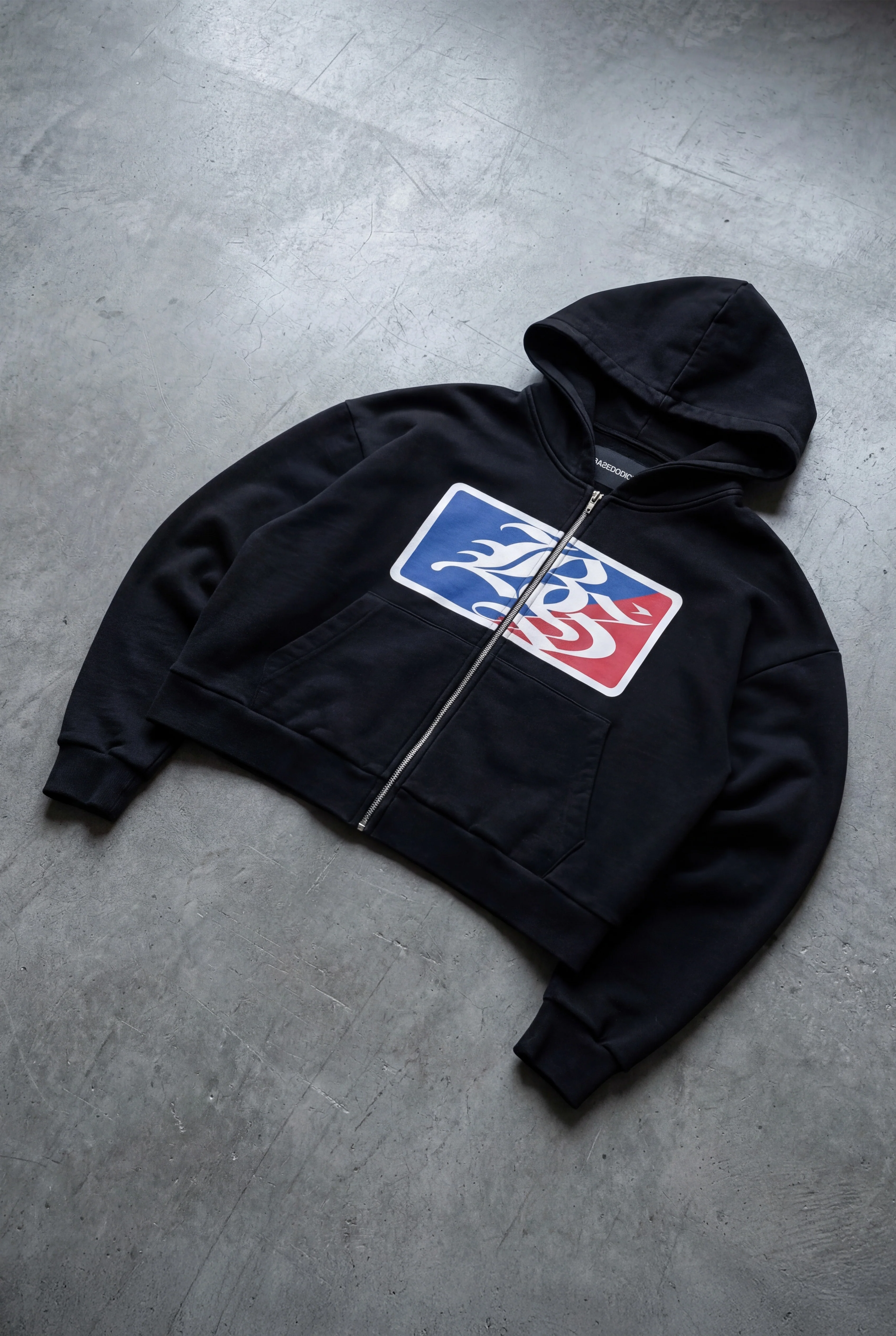 Full Zip "FOR DREAMERS" League Black - Image 3