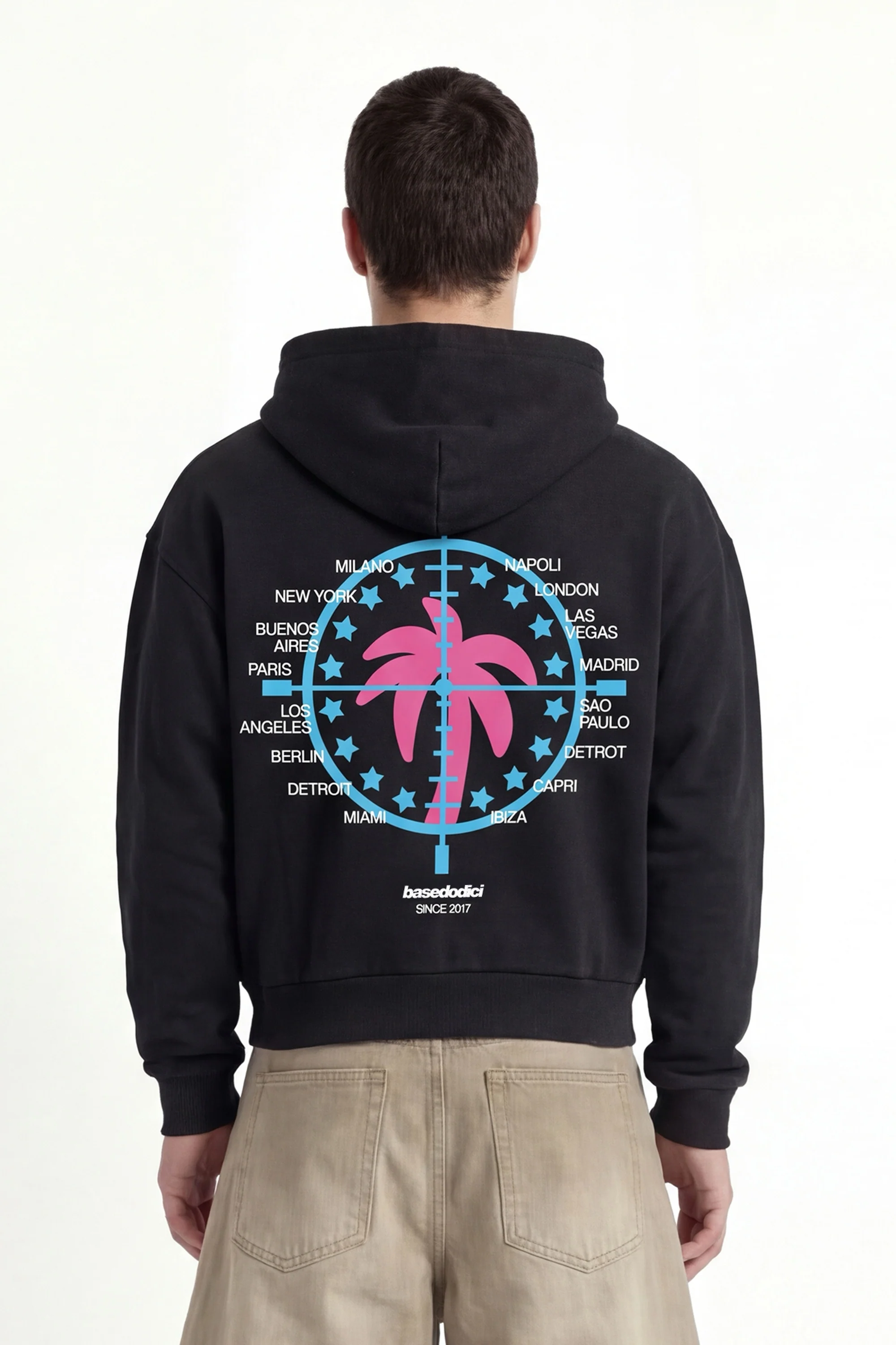 Full Zip "FOR DREAMERS" Tour Black