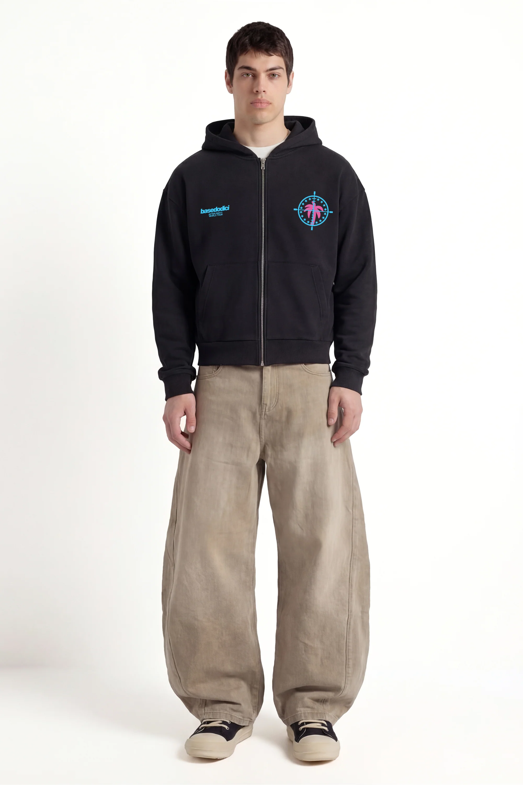 Full Zip "FOR DREAMERS" Tour Black - Image 6