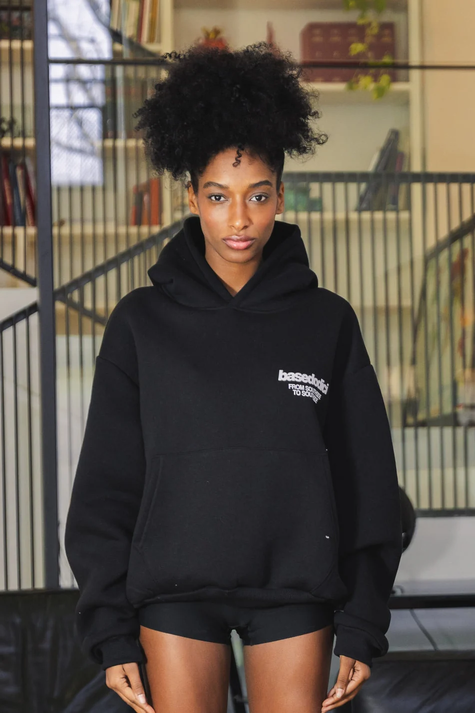 Hoodie "AMMO" CHI'T'SAP Black/AnimalierLeopard - Image 4