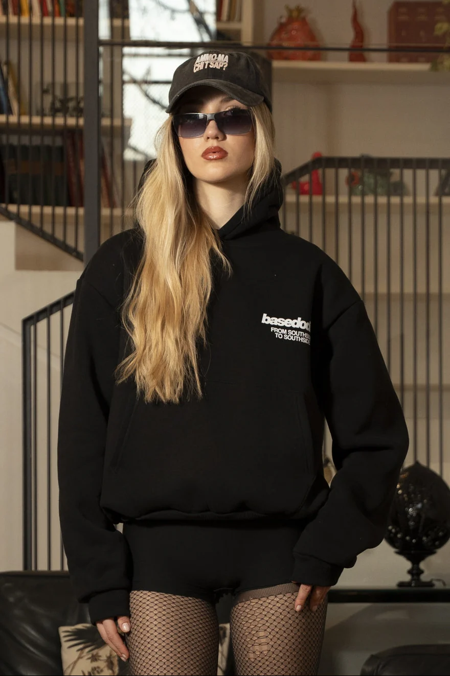 Hoodie "AMMO" CHI'T'SAP Black/AnimalierPurple - Image 3