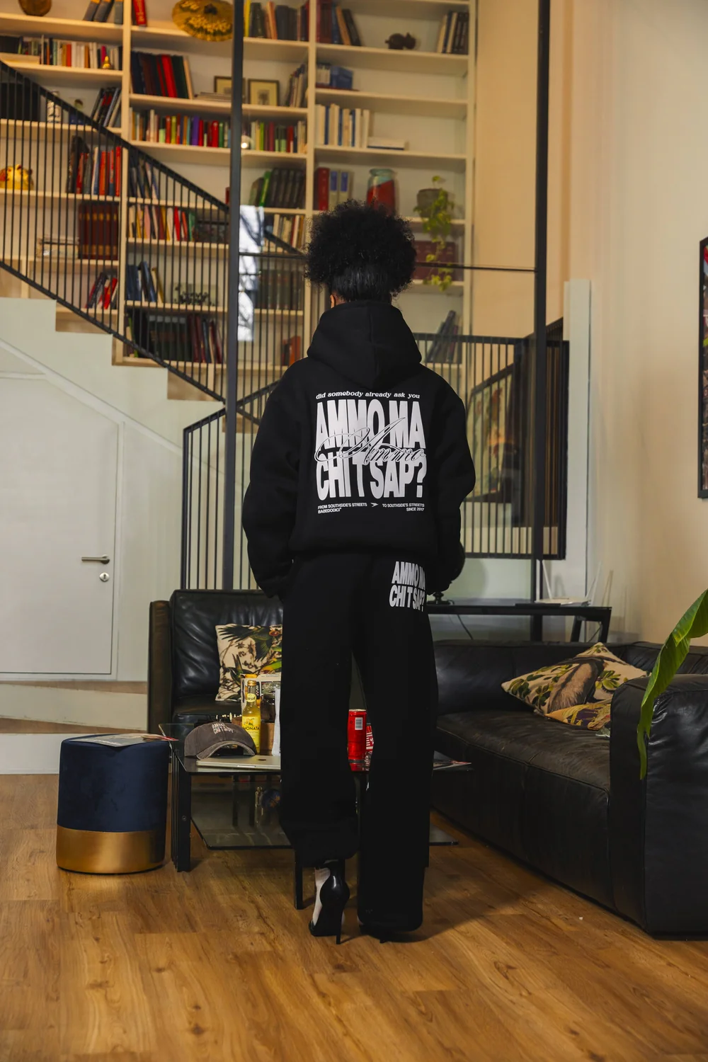 Hoodie "AMMO" CHI'T'SAP Black/BasicScript - Image 5