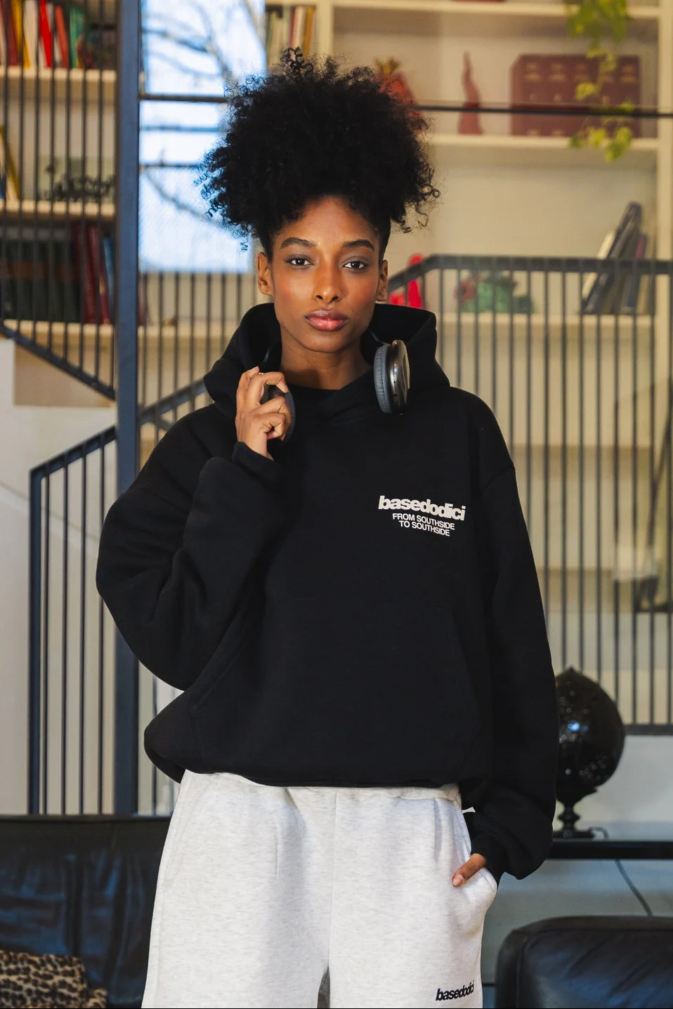 Hoodie "AMMO" CHI'T'SAP Black/Burby - Image 4