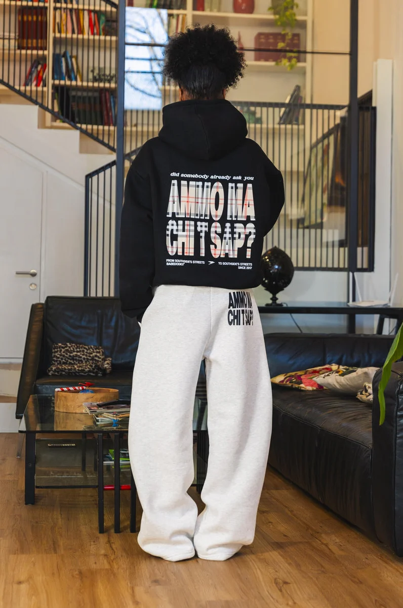 Hoodie "AMMO" CHI'T'SAP Black/Burby - Image 6