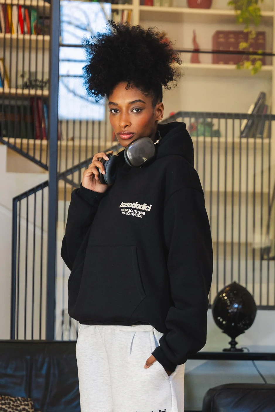 Hoodie "AMMO" CHI'T'SAP Black/Burby - Image 9