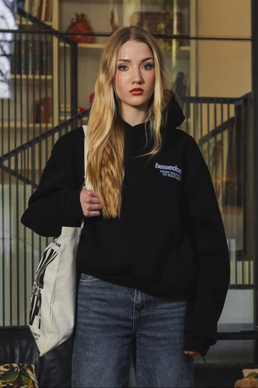 Hoodie "AMMO" CHI'T'SAP Black/FurryAzure - Image 3