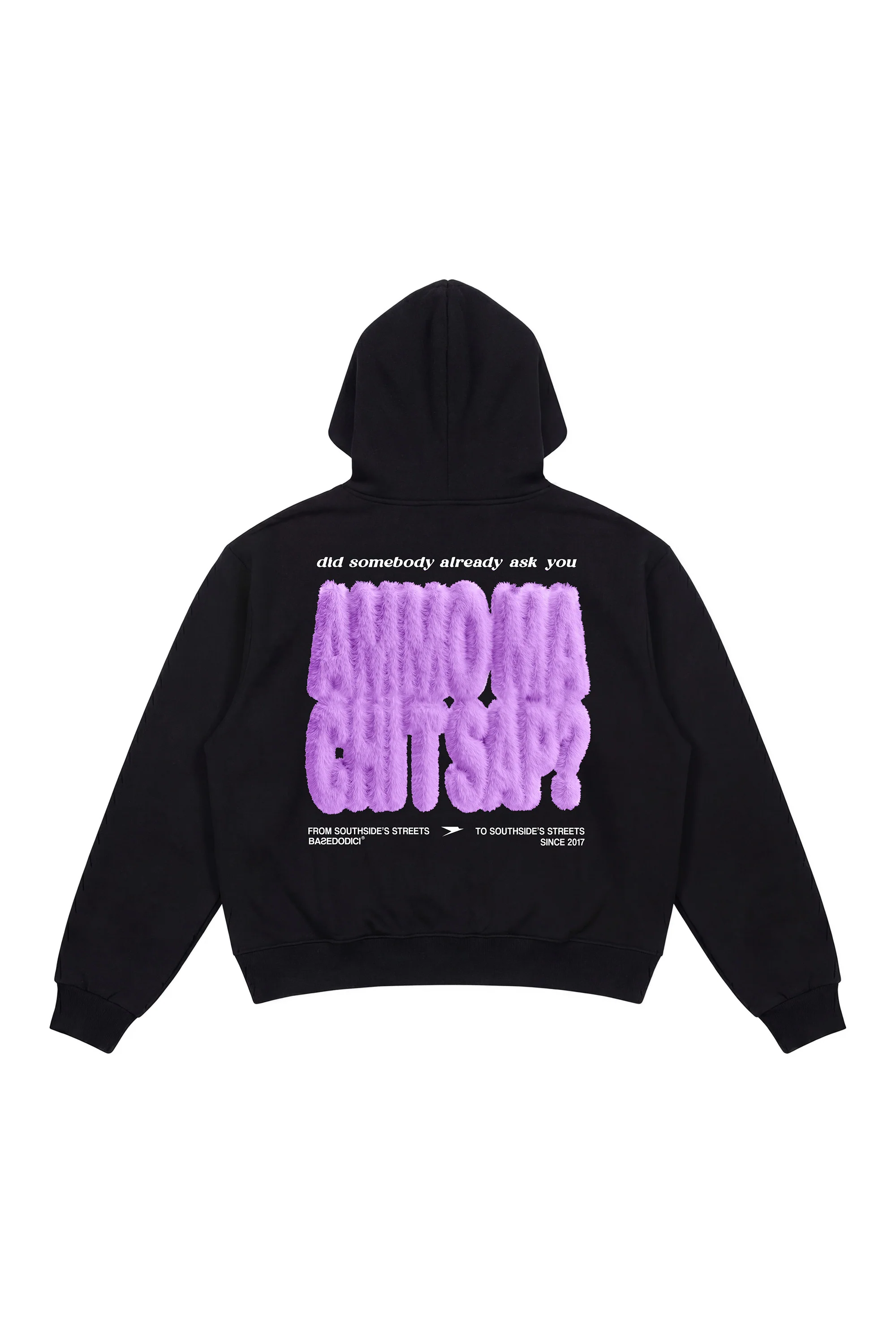 Hoodie "AMMO" CHI'T'SAP Black/FurryPink - Image 2