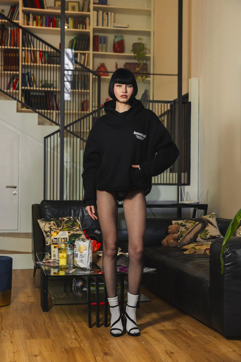 Hoodie "AMMO" CHI'T'SAP Black/GlitterItalic - Image 7
