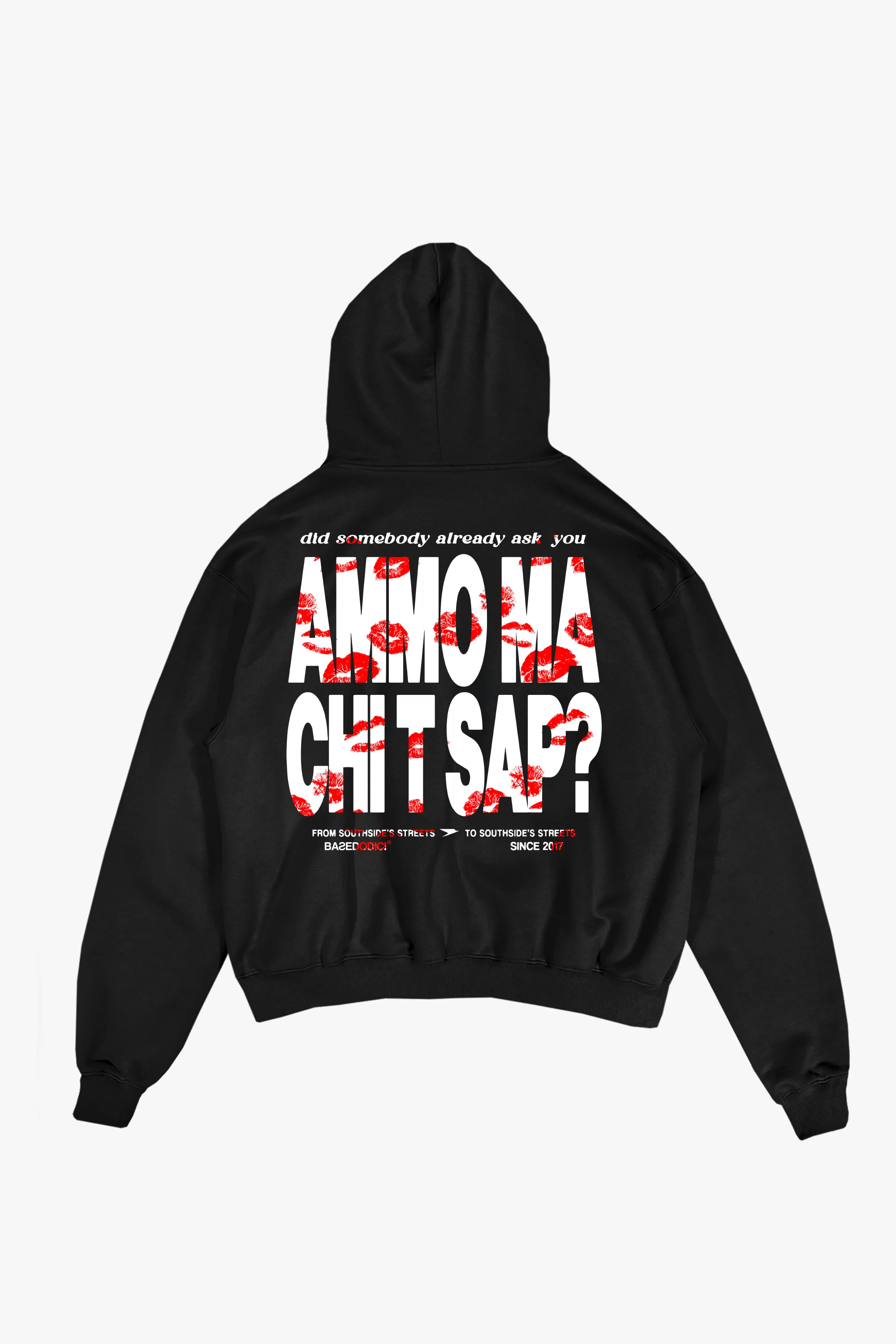 Hoodie "AMMO" CHI'T'SAP Black/Kiss - Image 2