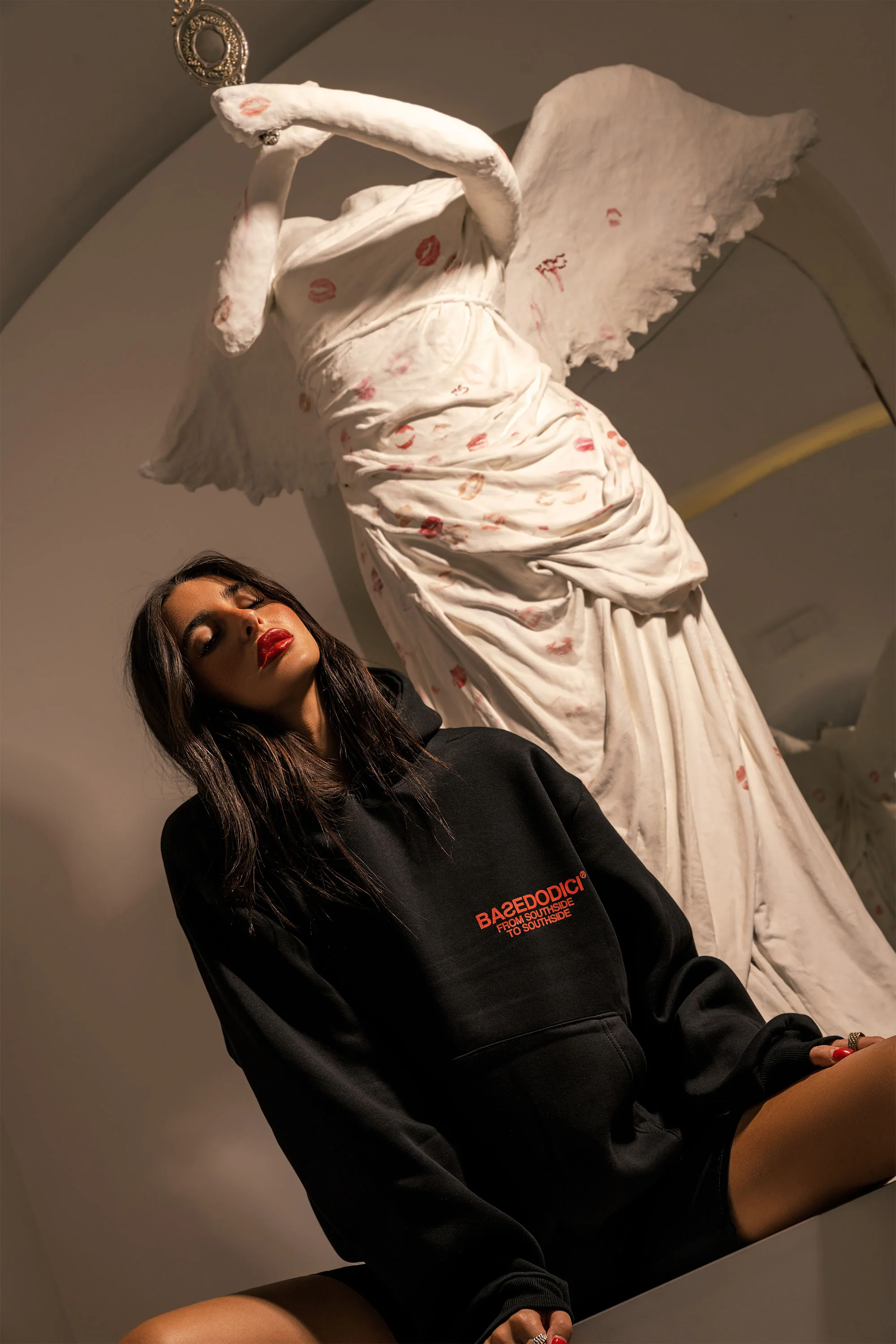 Hoodie "AMMO" CHI'T'SAP Black/Kiss - Image 3