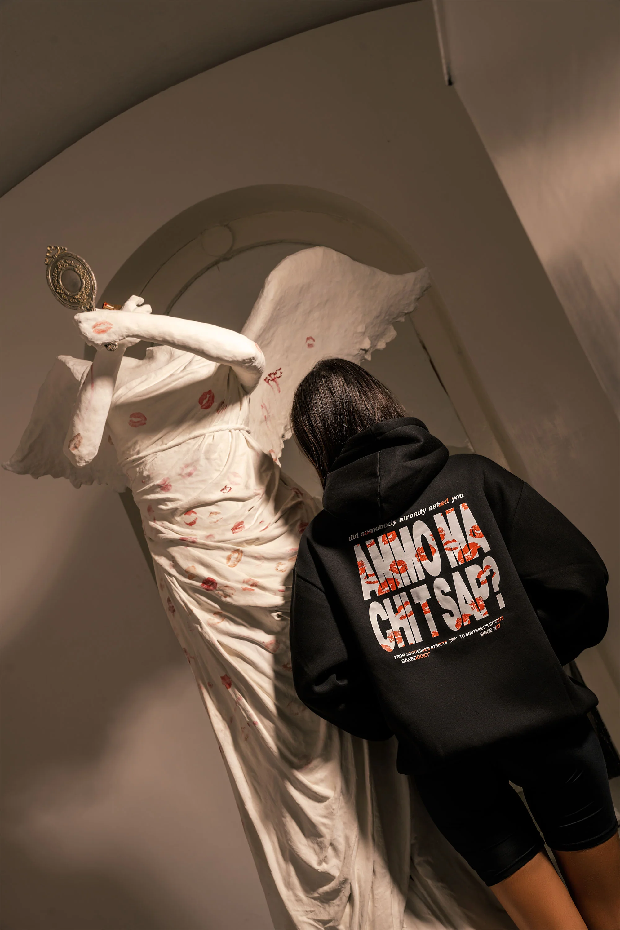 Hoodie "AMMO" CHI'T'SAP Black/Kiss - Image 4