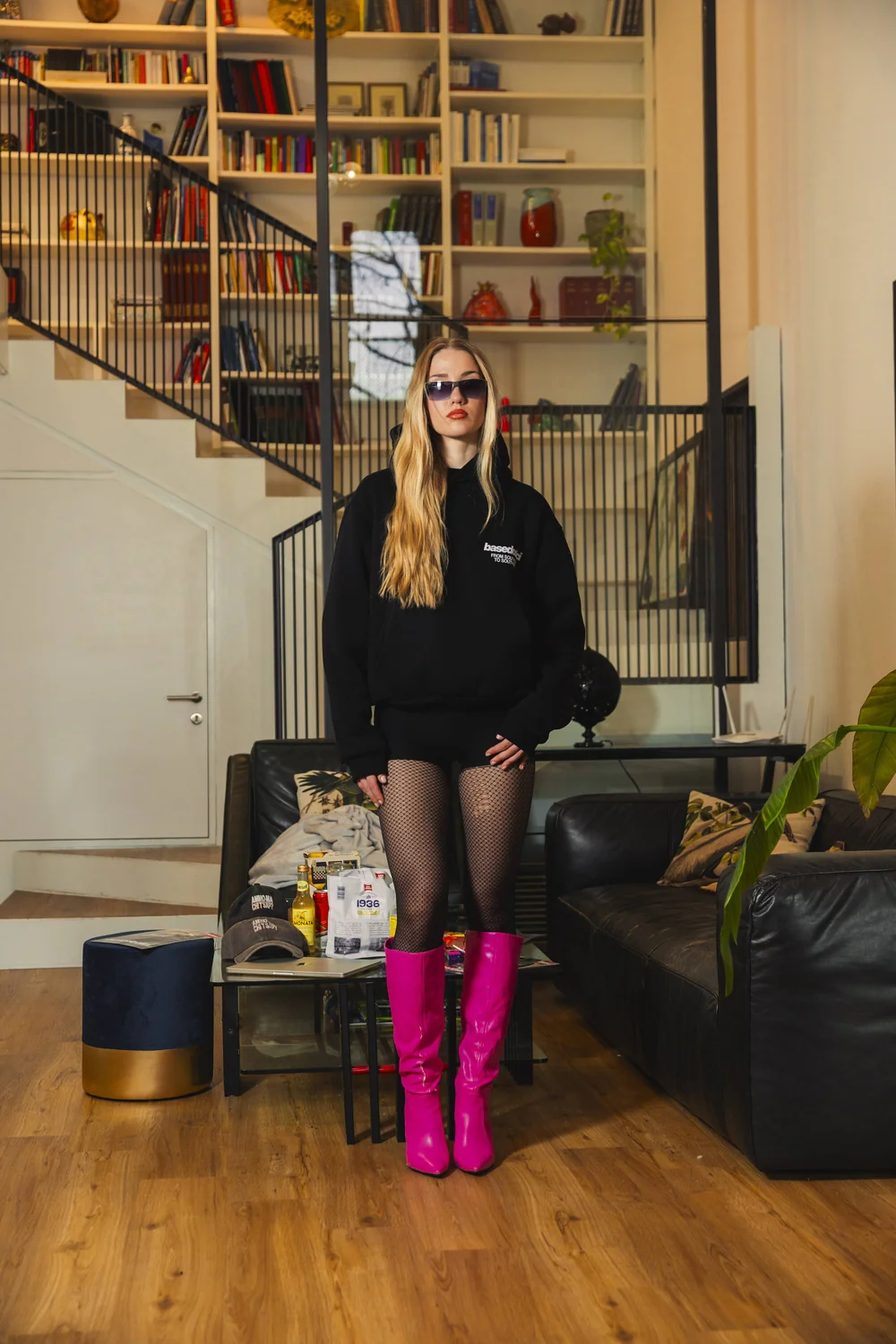 Hoodie "AMMO" CHI'T'SAP Black/PLBY - Image 6