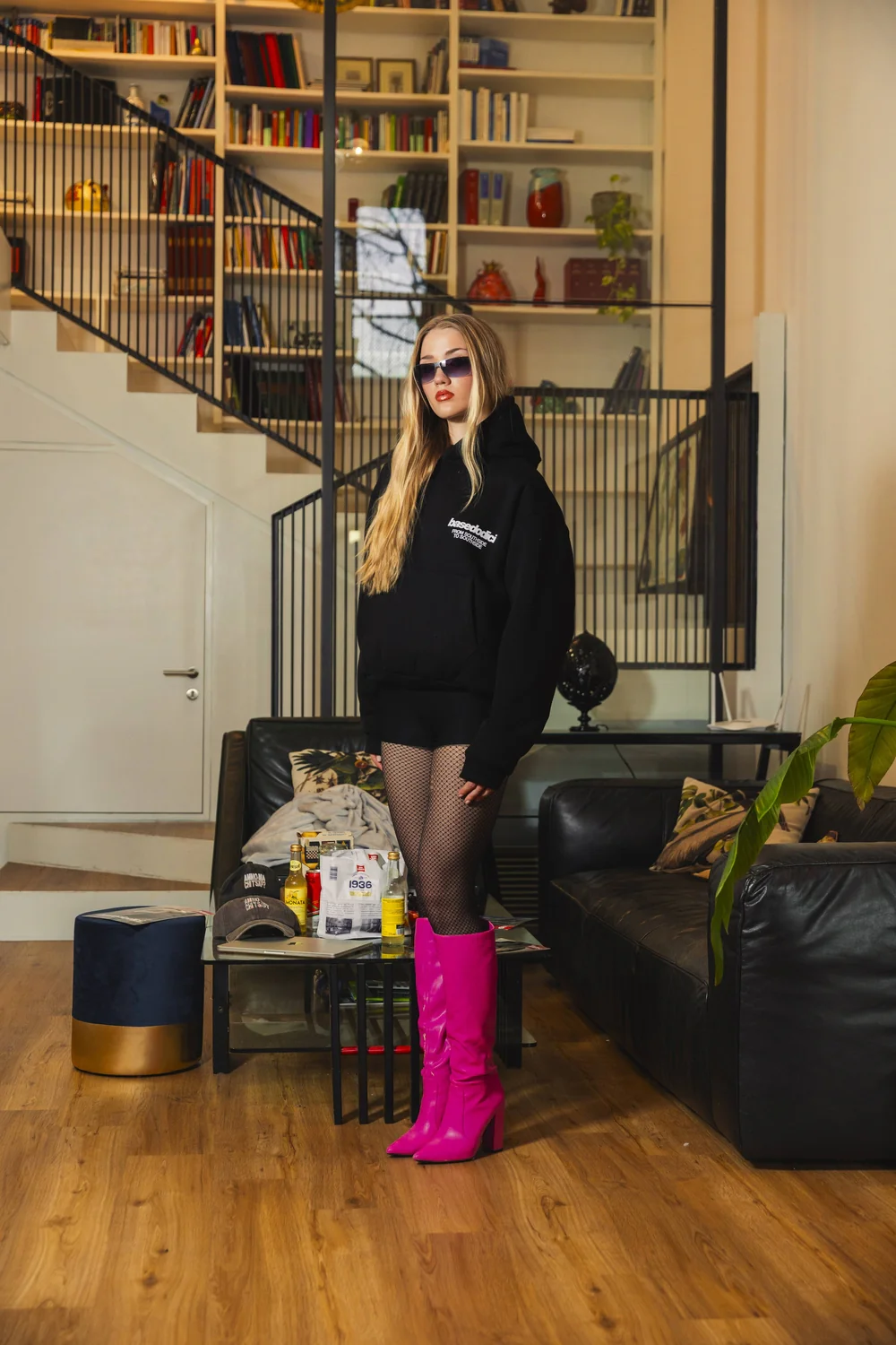 Hoodie "AMMO" CHI'T'SAP Black/PLBY - Image 8