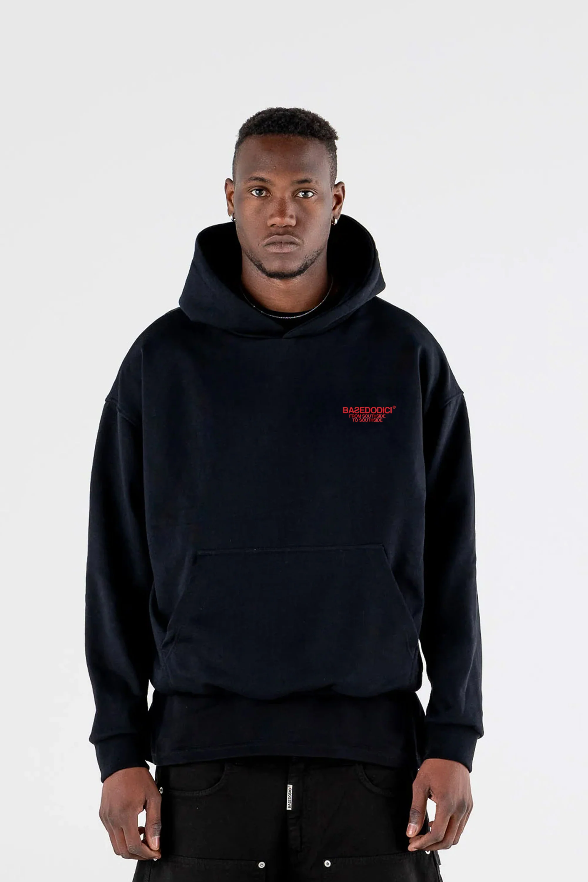 Hoodie "AMMO" CHI'T'SAP Black/Red - Image 6