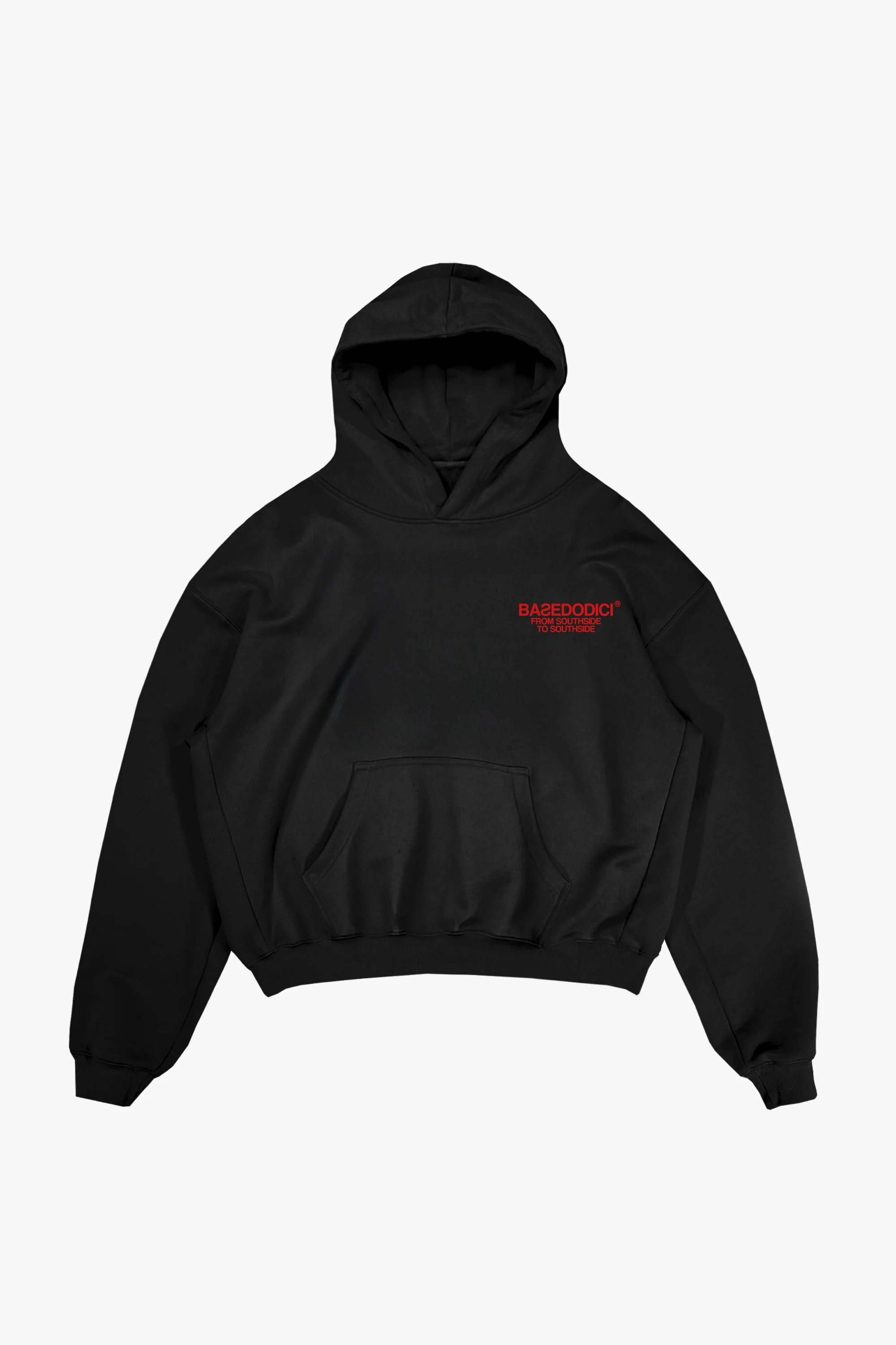 Hoodie "AMMO" CHI'T'SAP Black/Red - Image 7