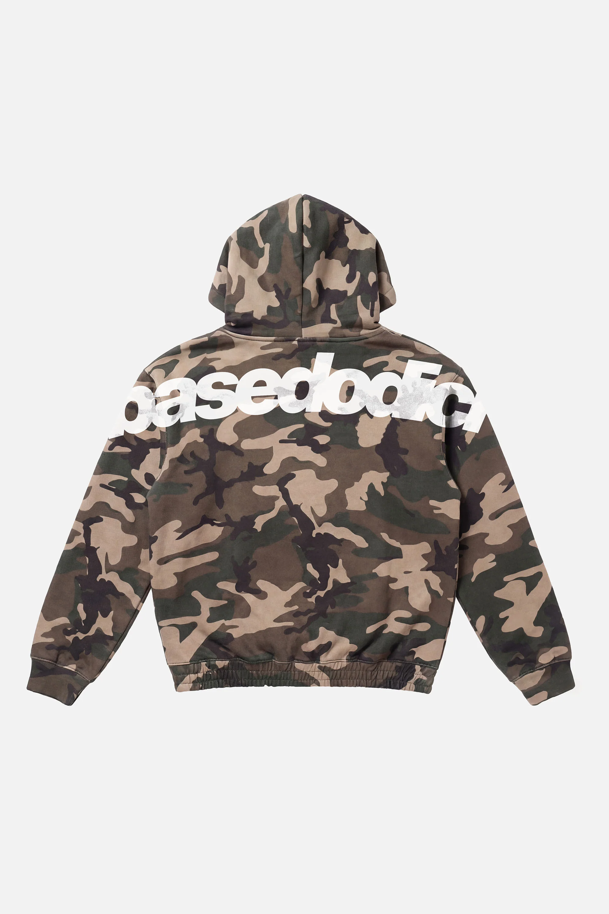 Hoodie "DETROIT" Camo Green - Image 12
