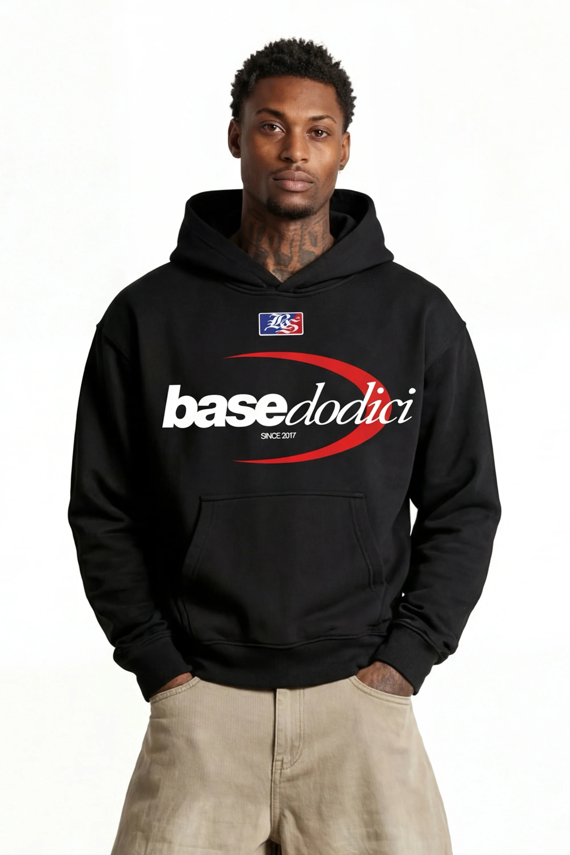 Hoodie "FOR DREAMERS" Logo Black - Image 3