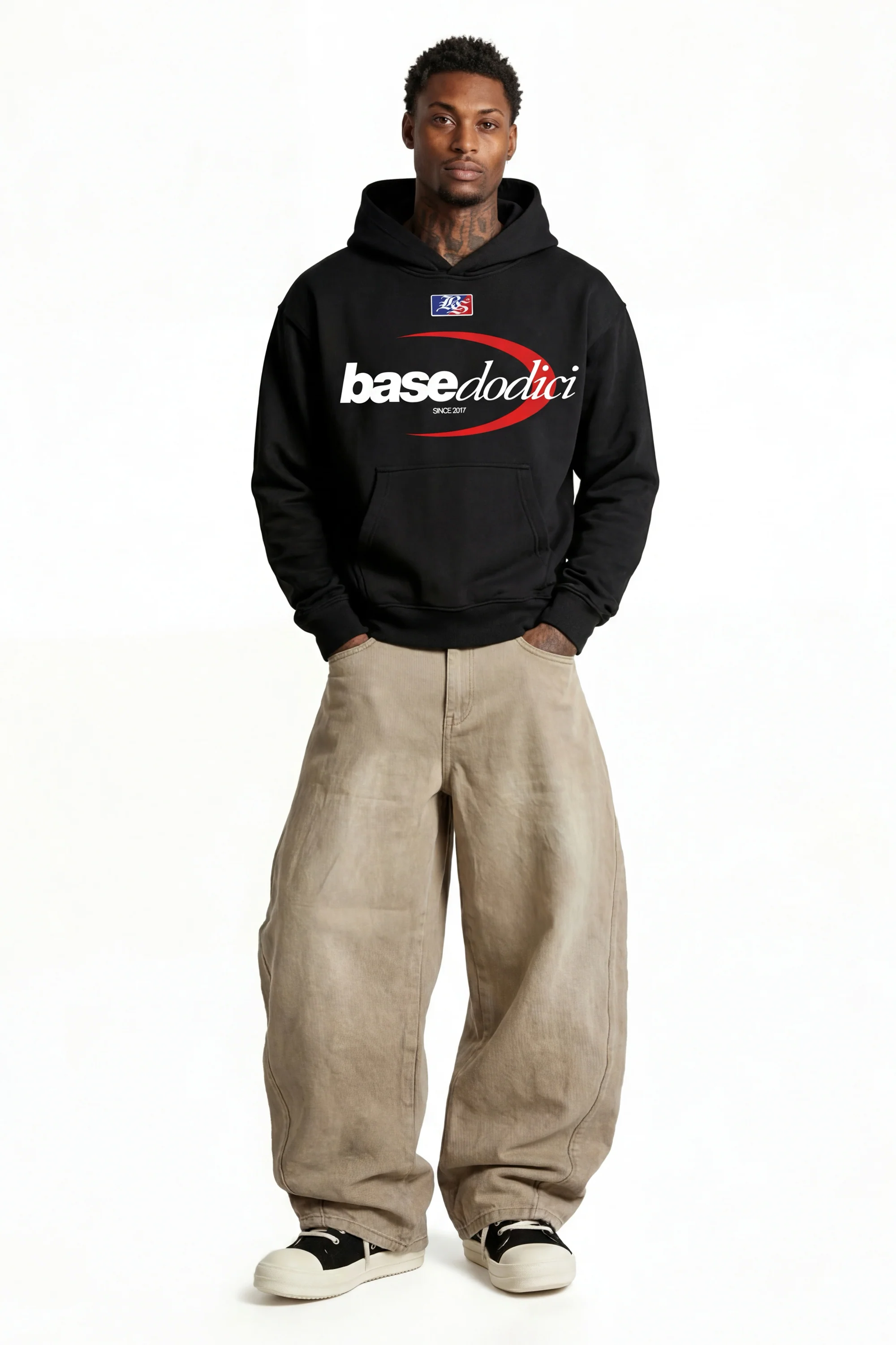 Hoodie "FOR DREAMERS" Logo Black - Image 7