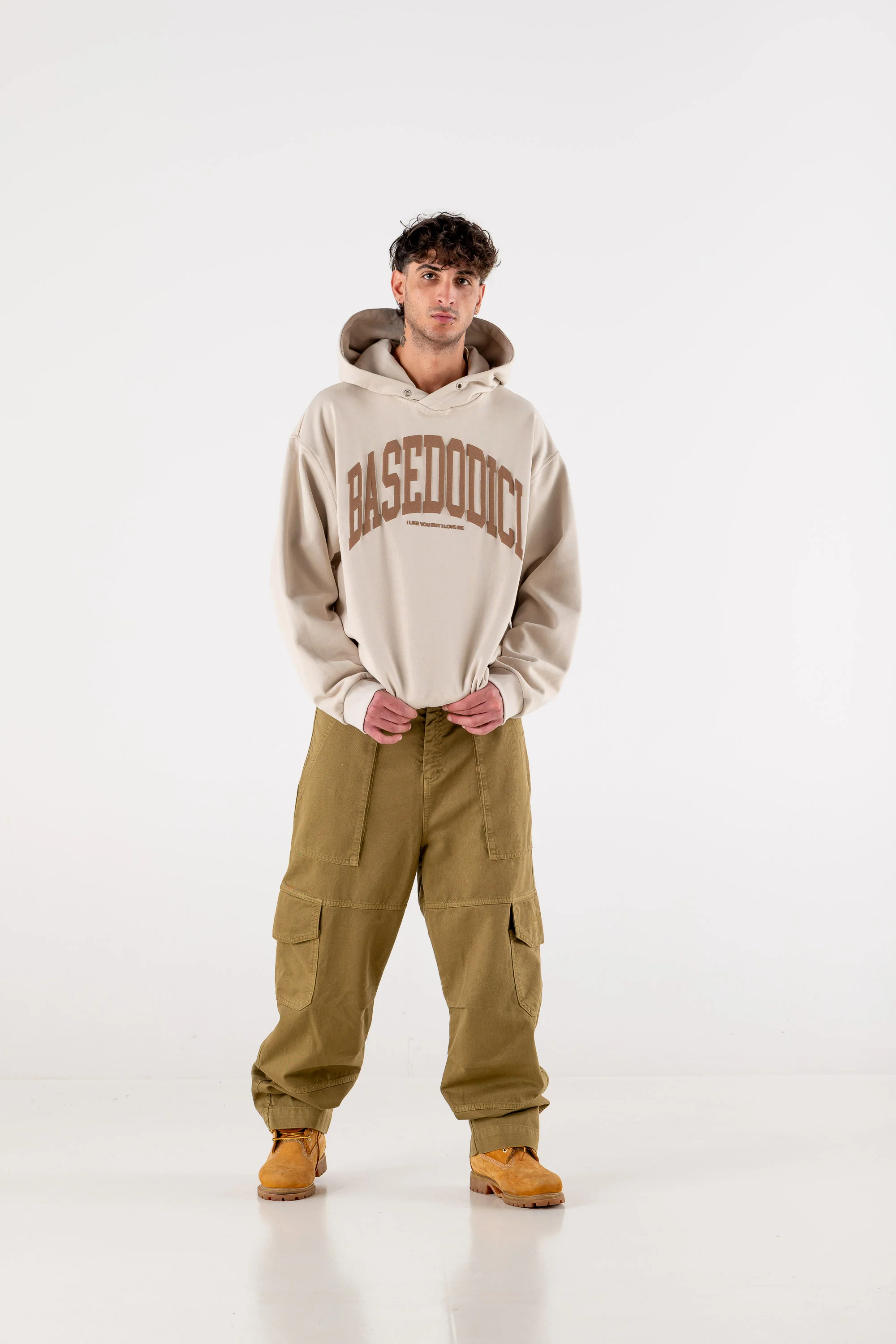 Cargo Pants “DE LA RUE À LA RUE” TheBasic Green - Image 2