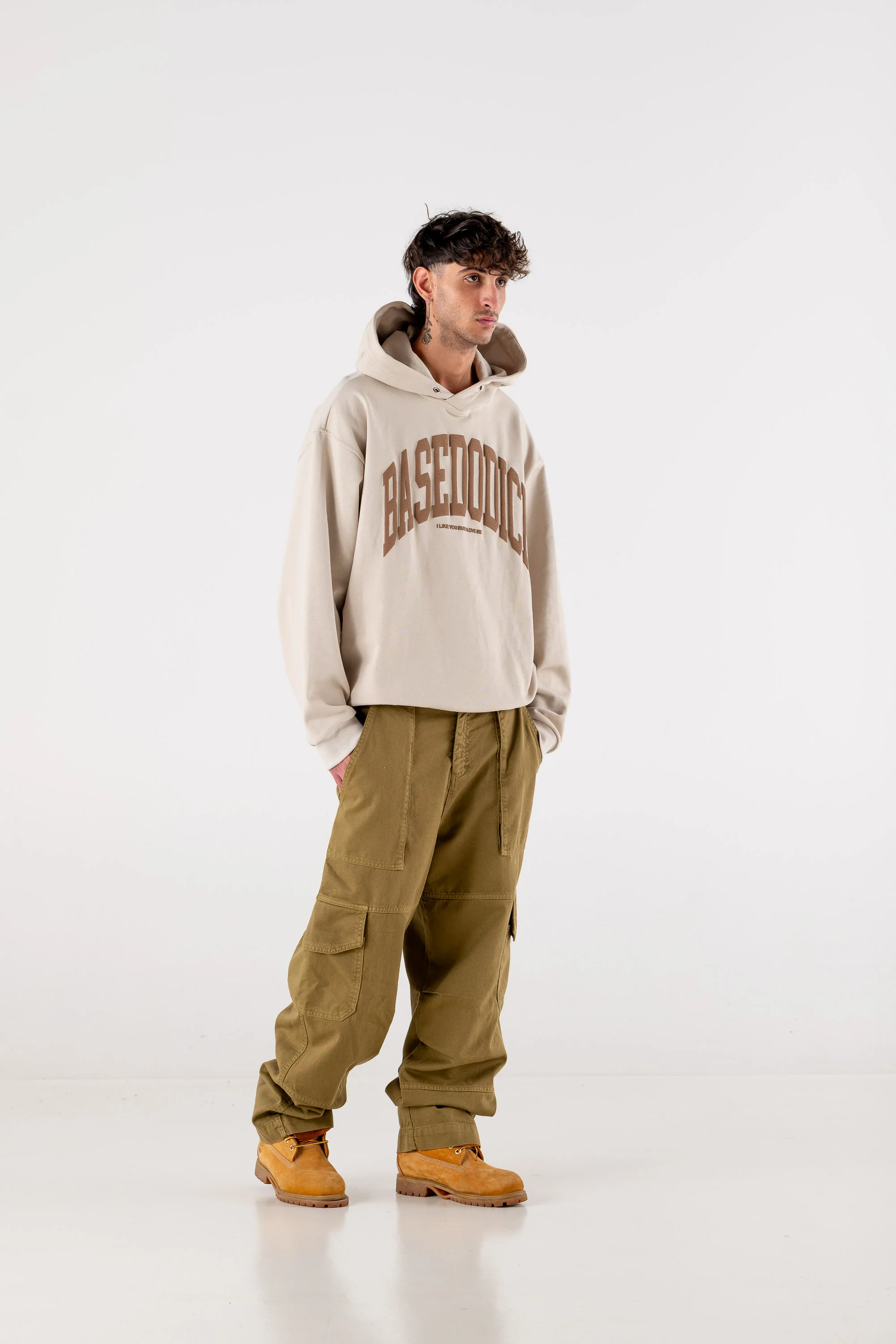 Cargo Pants “DE LA RUE À LA RUE” TheBasic Green - Image 6