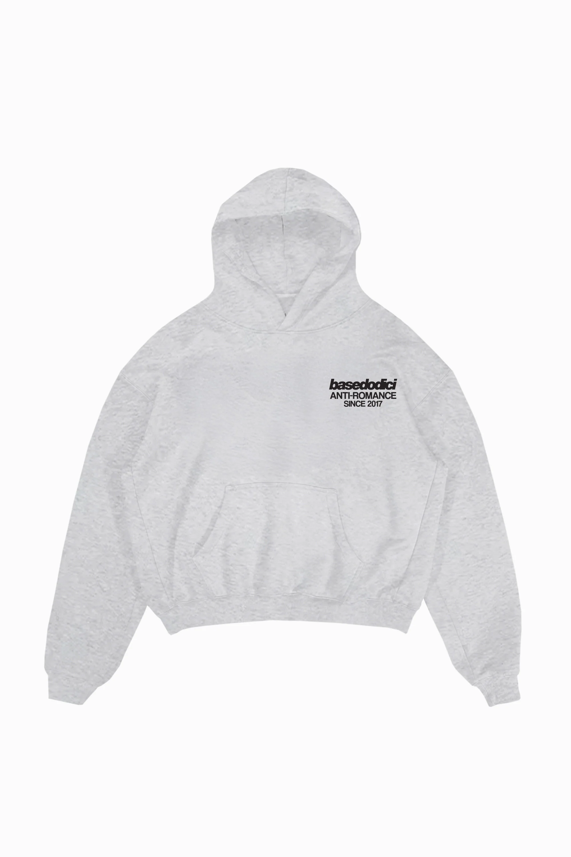 Hoodie "KILLED ROMANCE" AshGrey/Black - Image 14