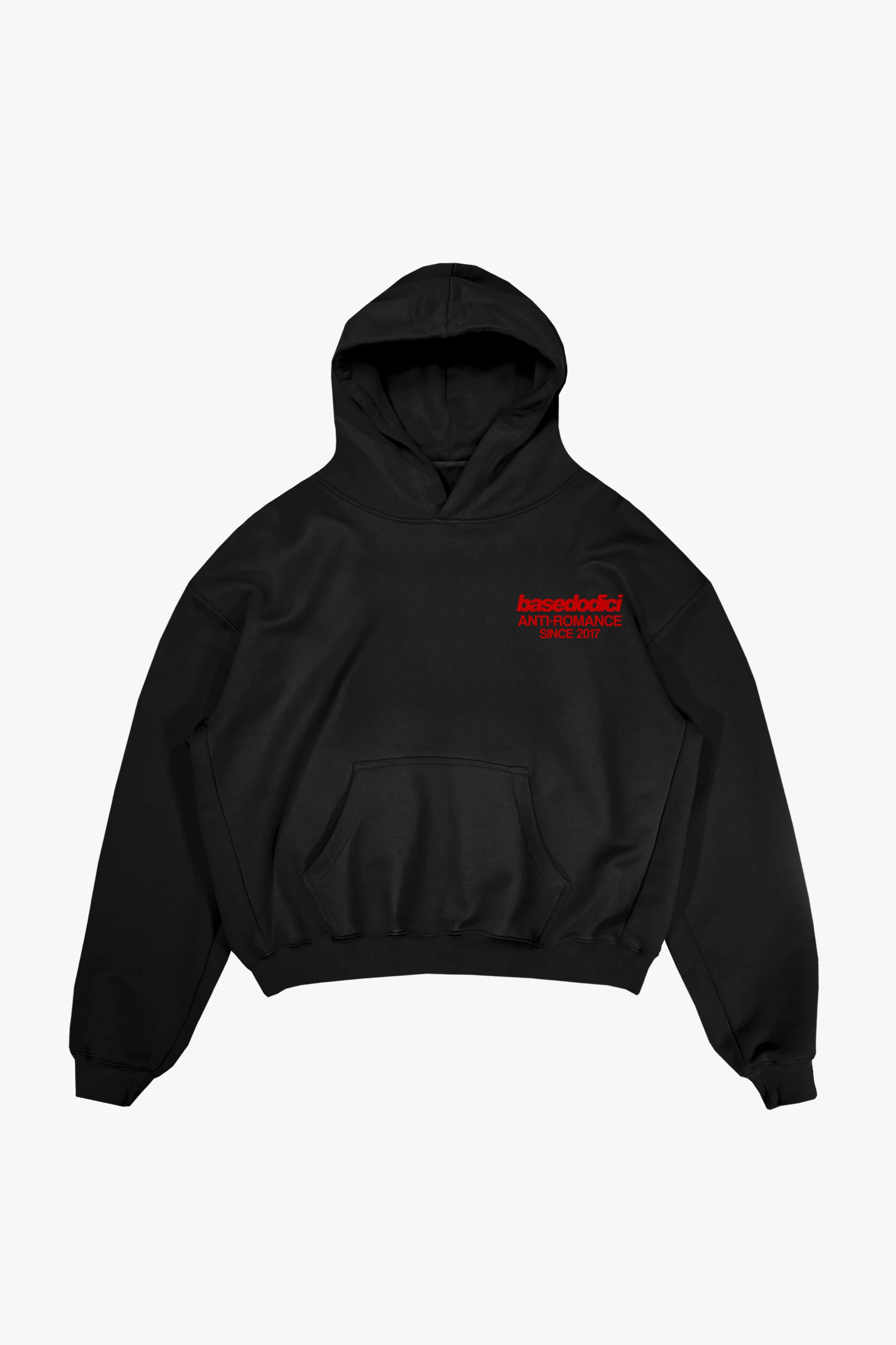 Hoodie "KILLED ROMANCE" Black/Red - Image 13