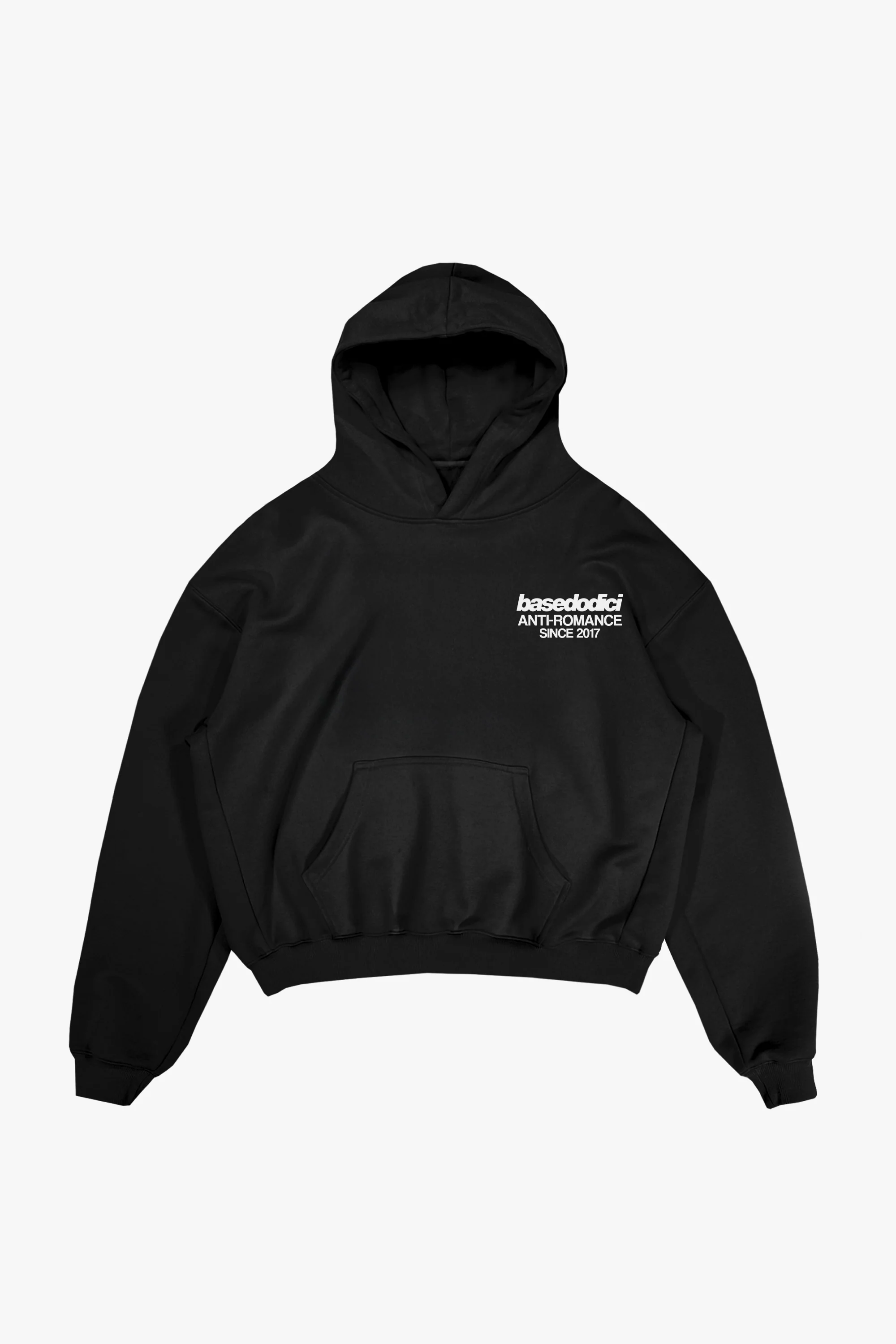 Hoodie "KILLED ROMANCE" Black/White - Image 13