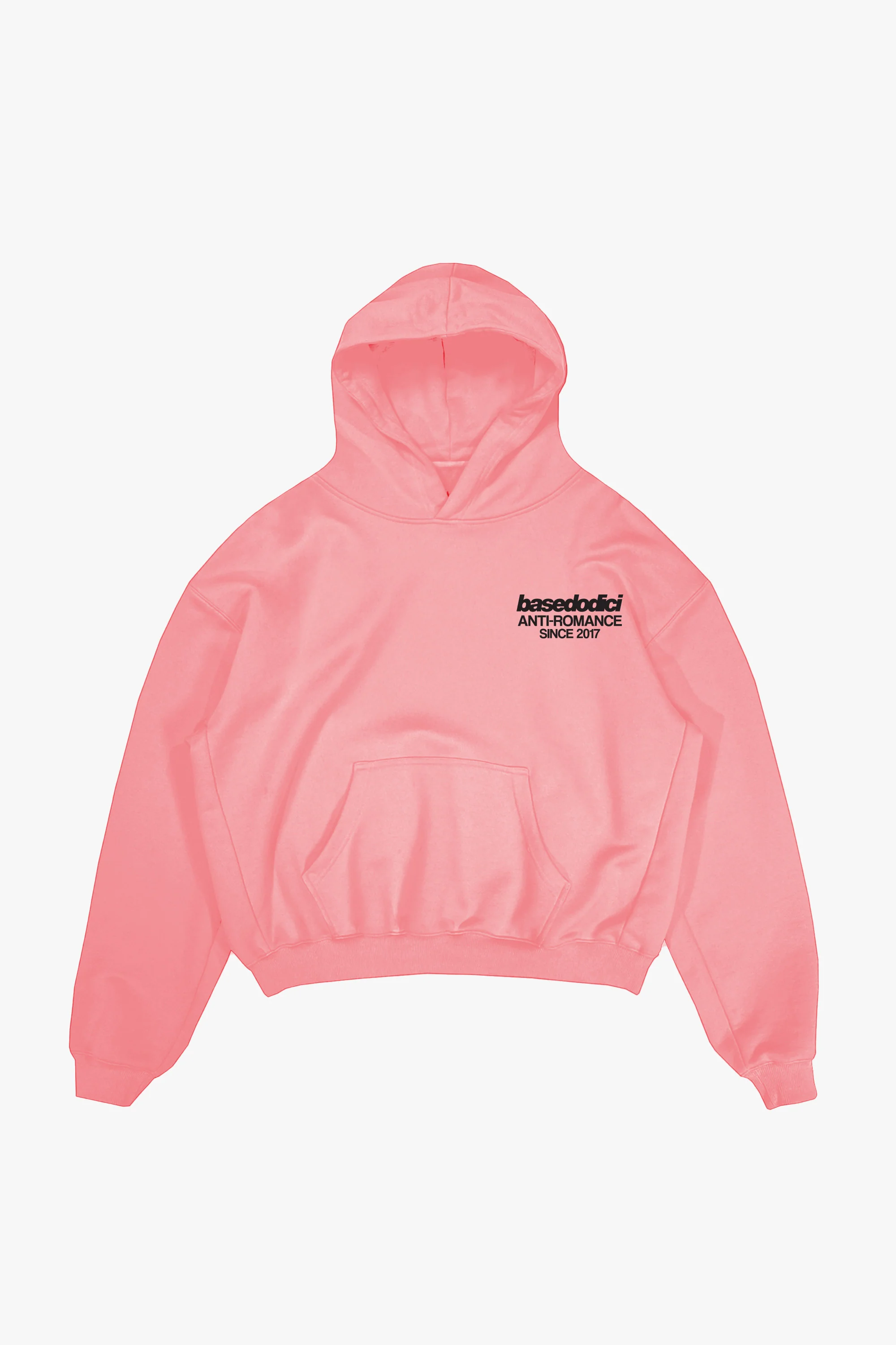 Hoodie "KILLED ROMANCE" Pink/Black - Image 10