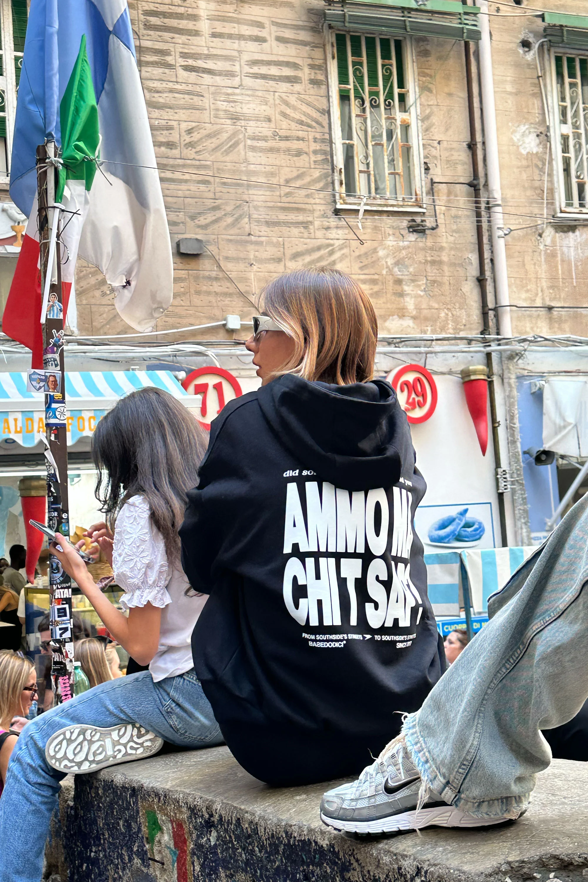 Hoodie "AMMO" CHI'T'SAP Black - Image 7