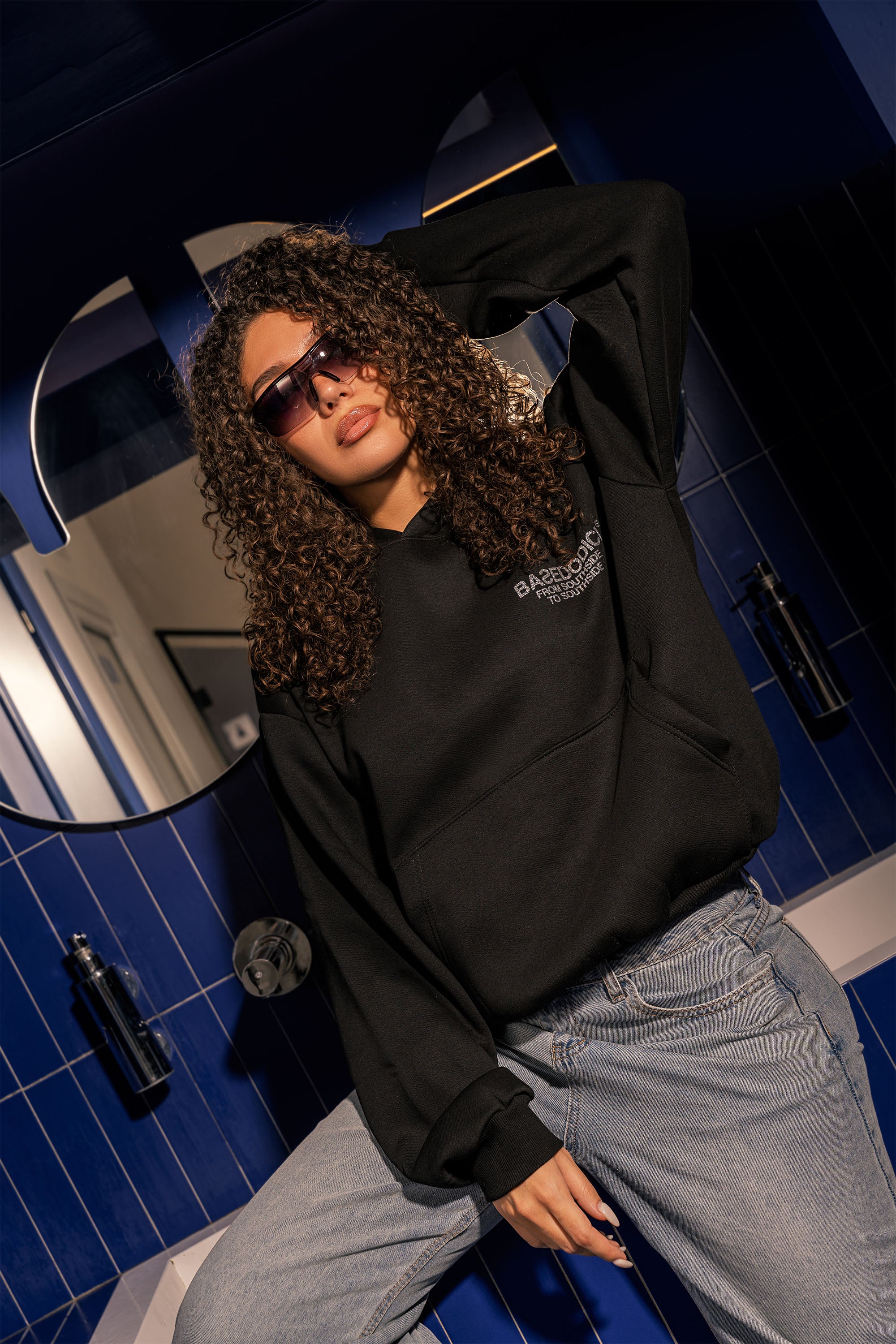 Hoodie "AMMO" CHI'T'SAP Black/Glitter - Image 3