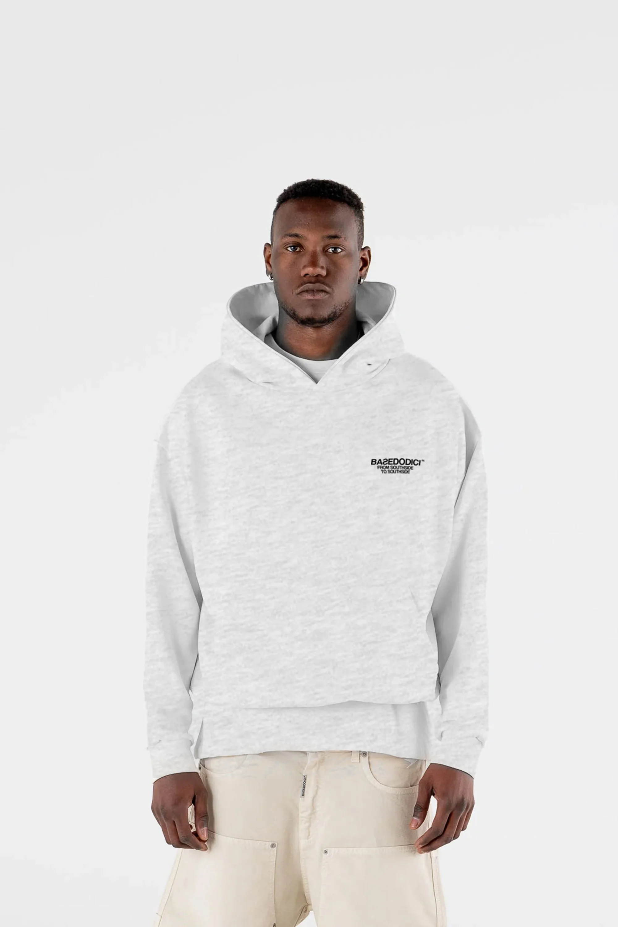 Hoodie "AMMO" CHI'T'SAP AshGrey - Image 3