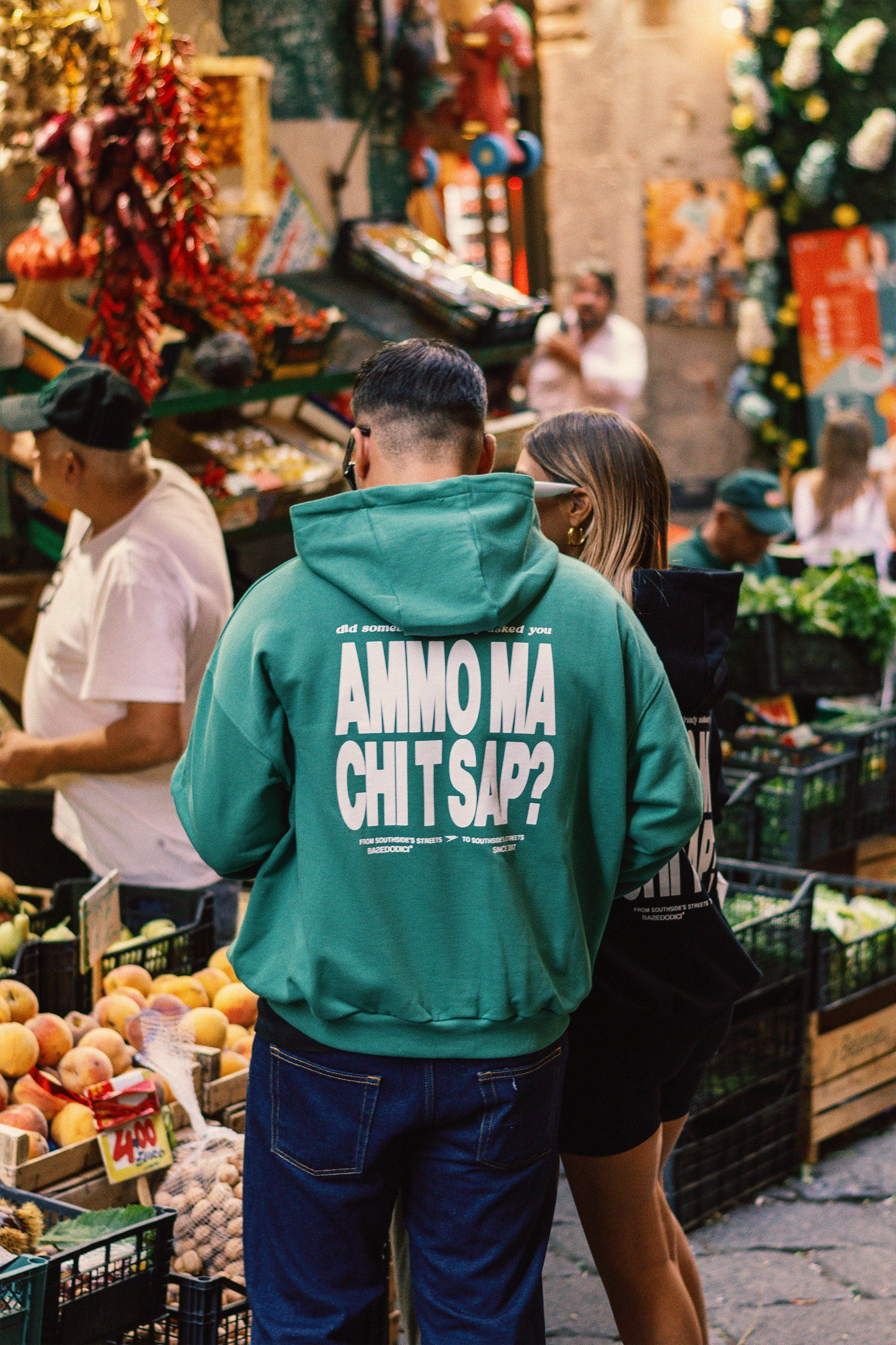 Hoodie "AMMO" CHI'T'SAP Green - Image 3