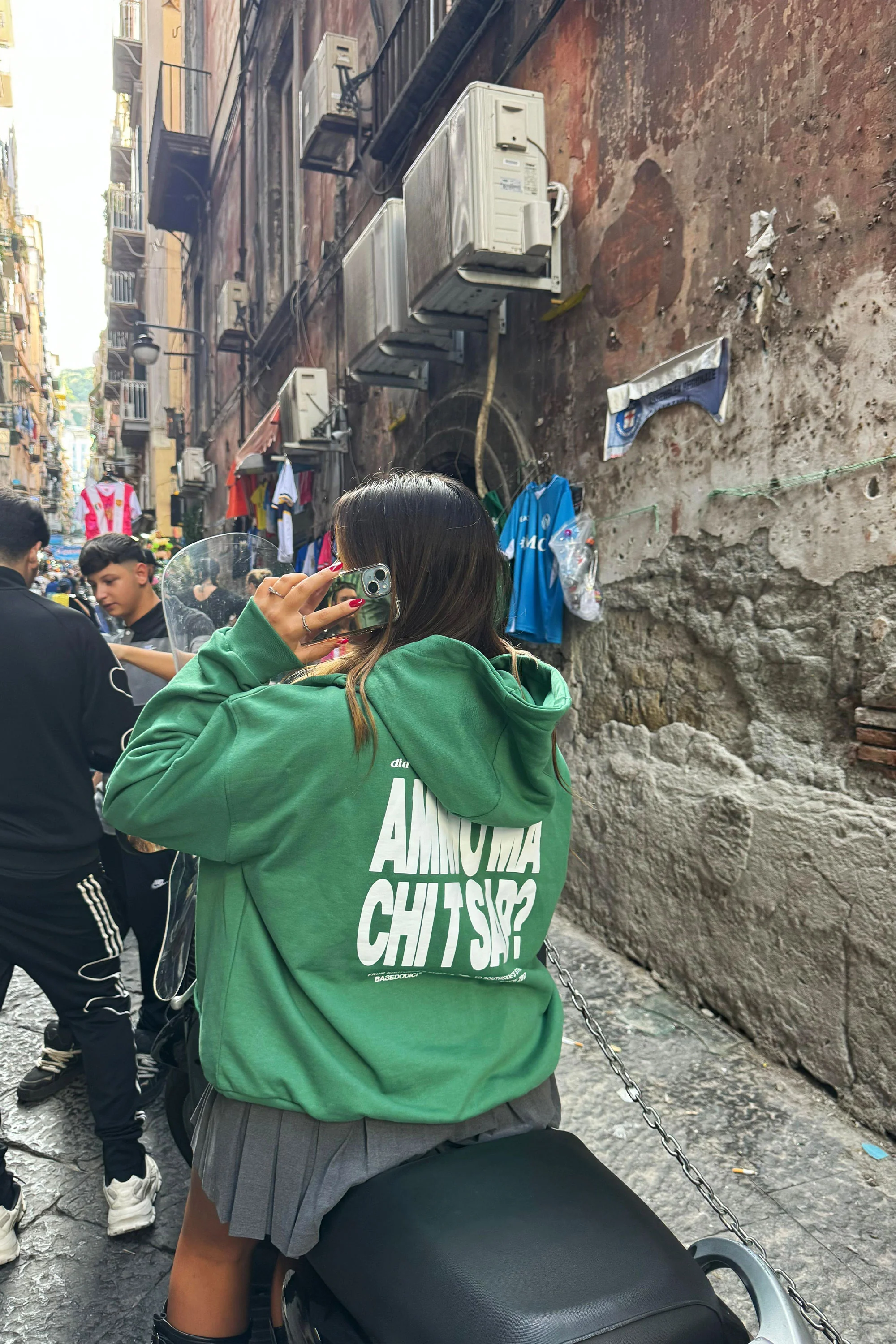 Hoodie "AMMO" CHI'T'SAP Green - Image 4