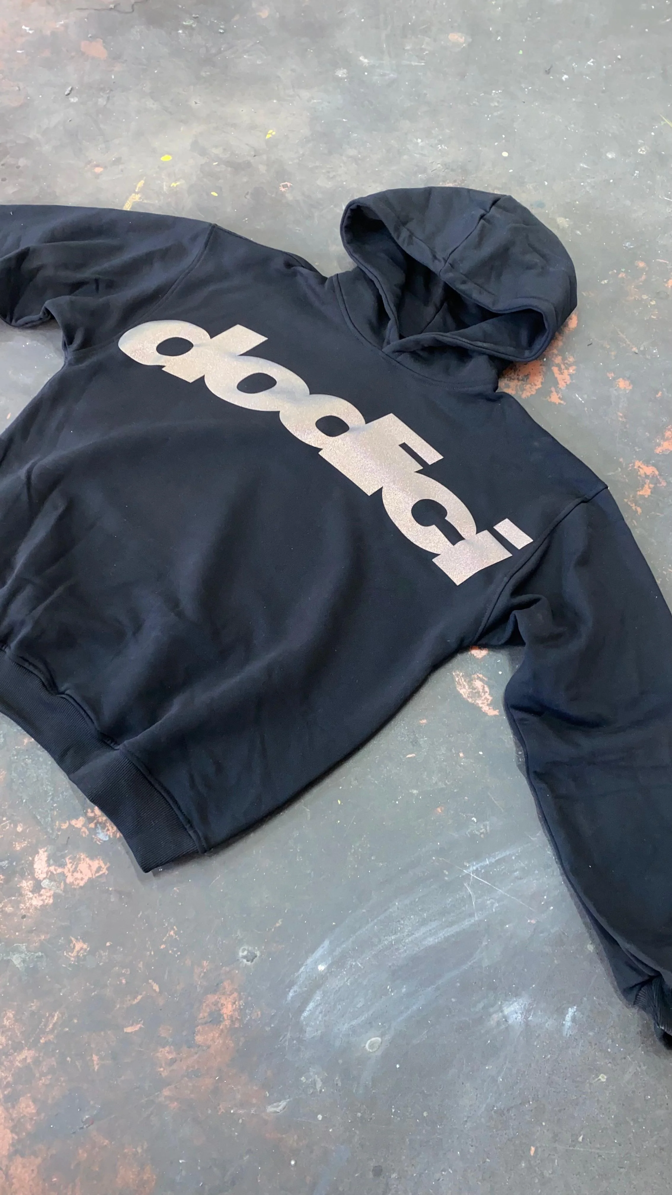 Hoodie "REFLECTIVE" ArcLogo Black - Image 4